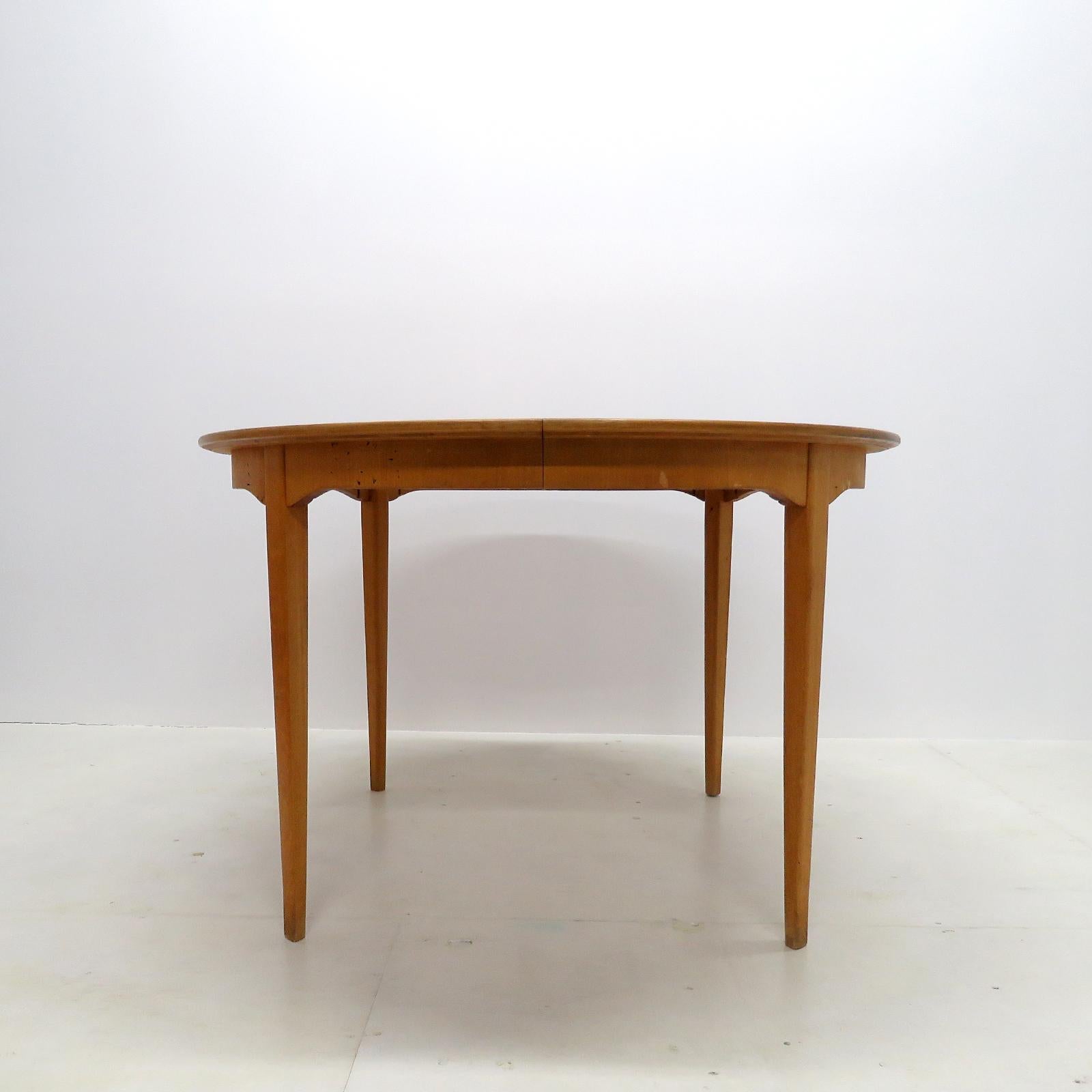 Scandinave moderne Table de salle à manger Carl Malmsten, 1950 en vente