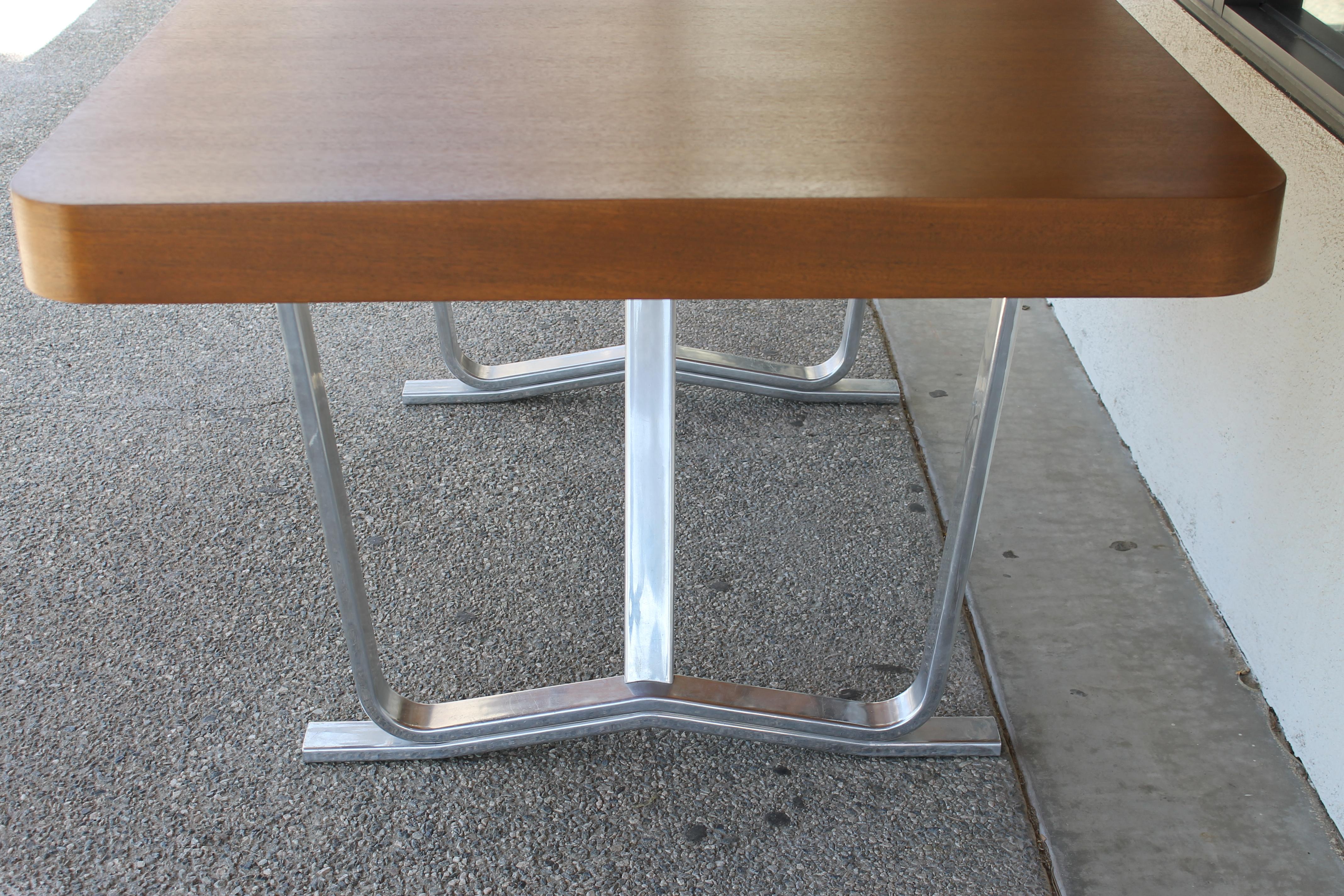 Mid-Century Modern Dining Table by Cessna Aircraft Company, Kansas