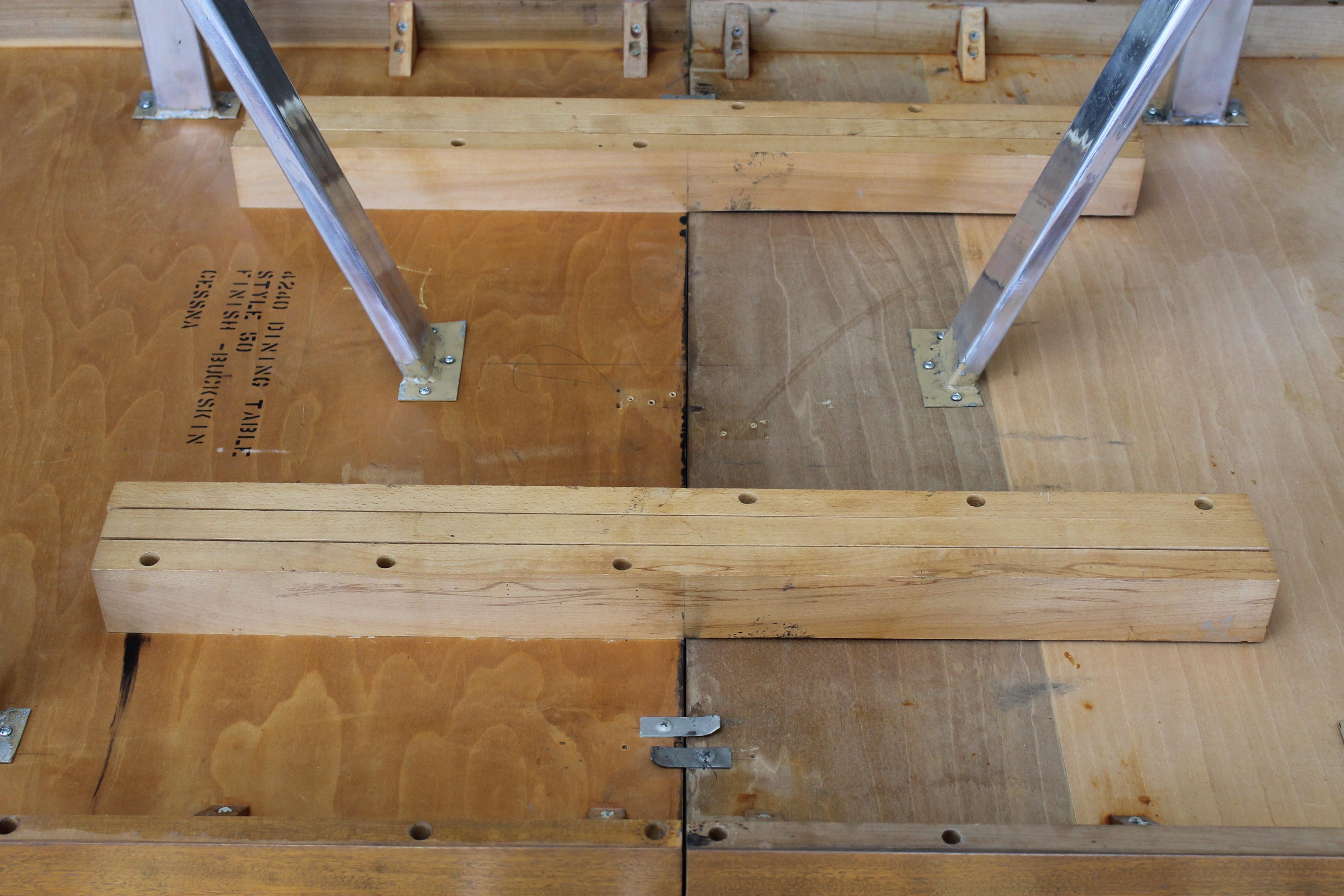 Dining Table by Cessna Aircraft Company, Kansas In Good Condition In Palm Springs, CA
