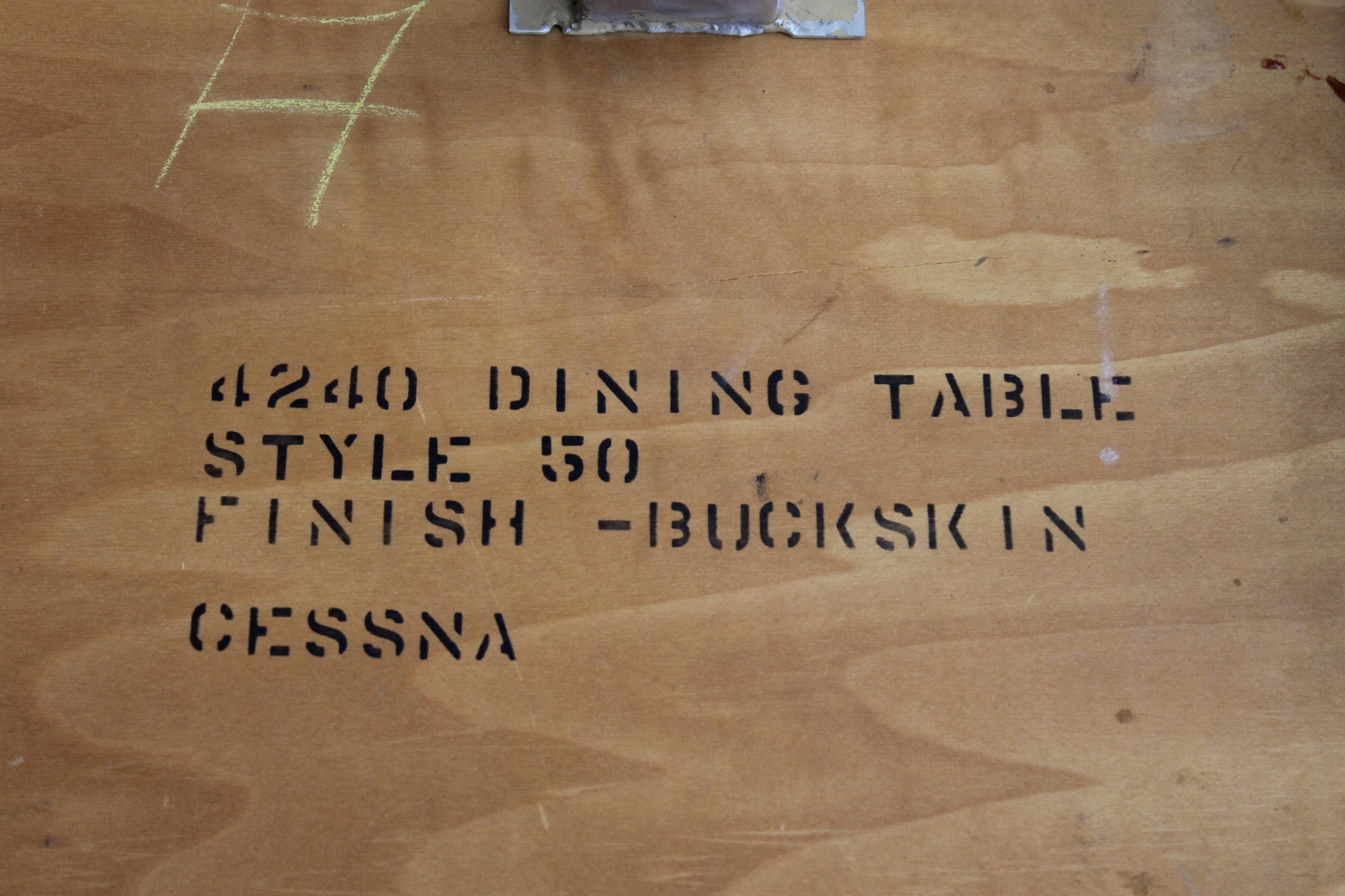 Mid-20th Century Dining Table by Cessna Aircraft Company, Kansas