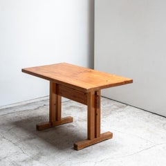 Dining table by Charlotte Perriand, France, 1970s