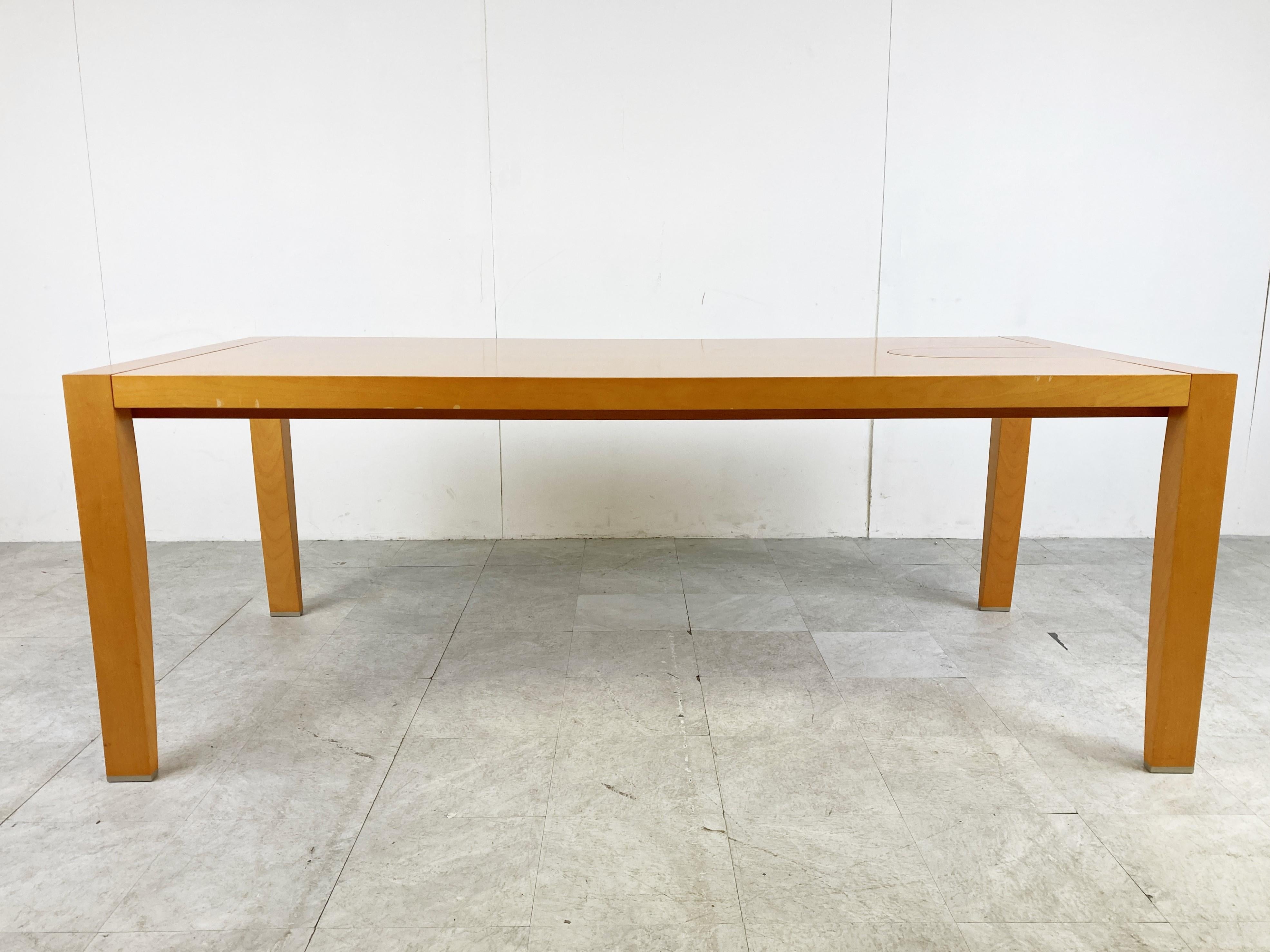 Cherry Dining Table by Chi Wing Lo for Giorgetti, 1990s