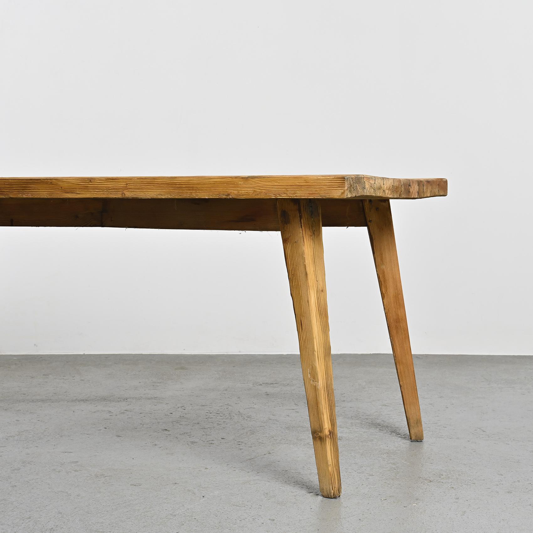 Dining table by Christian Durupt, circa 1970 For Sale 9