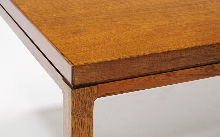 Mid-20th Century Dining Table by Edward Wormley for Dunbar, Rectangular Bleached Mahogany For Sale
