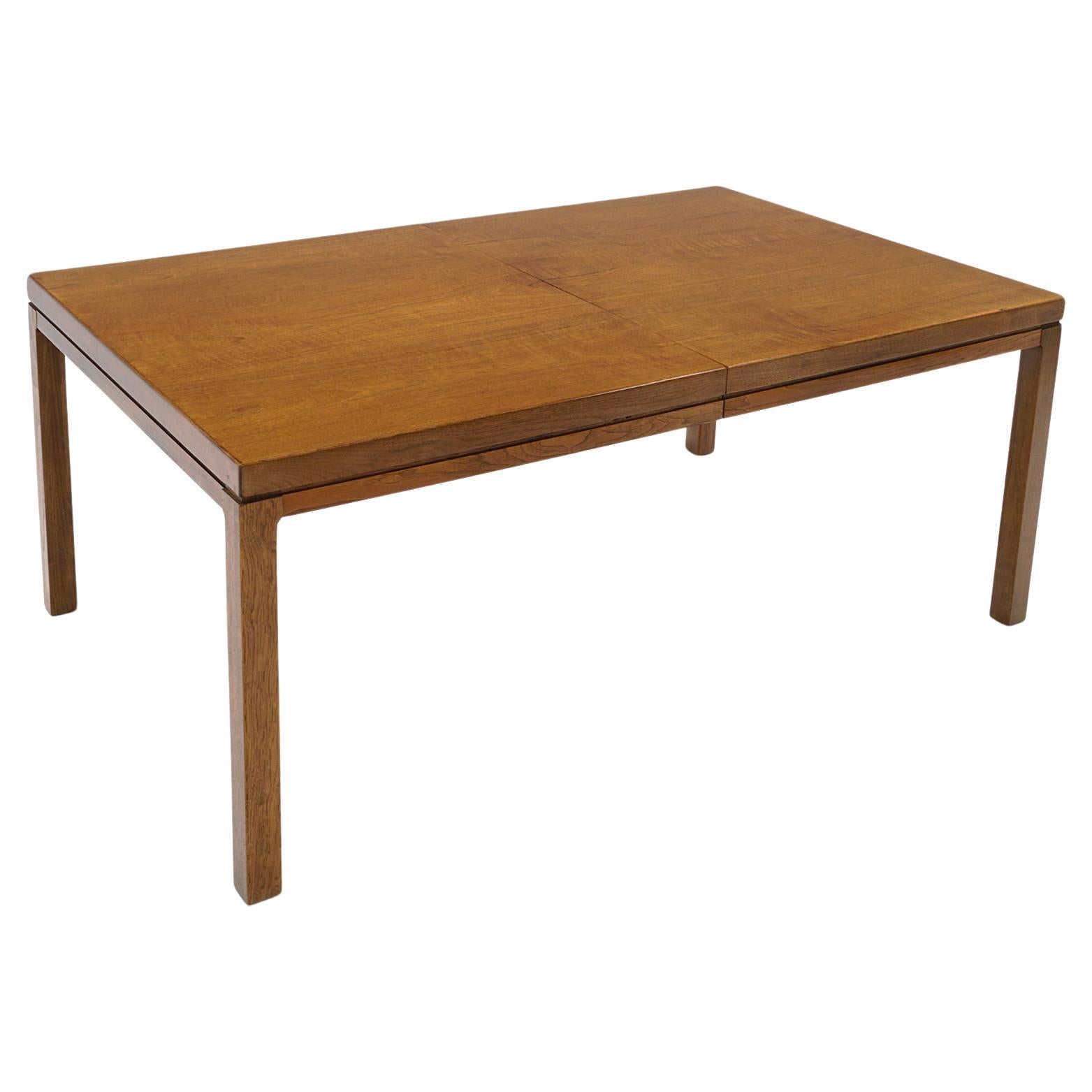 Dining Table by Edward Wormley for Dunbar, Rectangular Bleached Mahogany For Sale