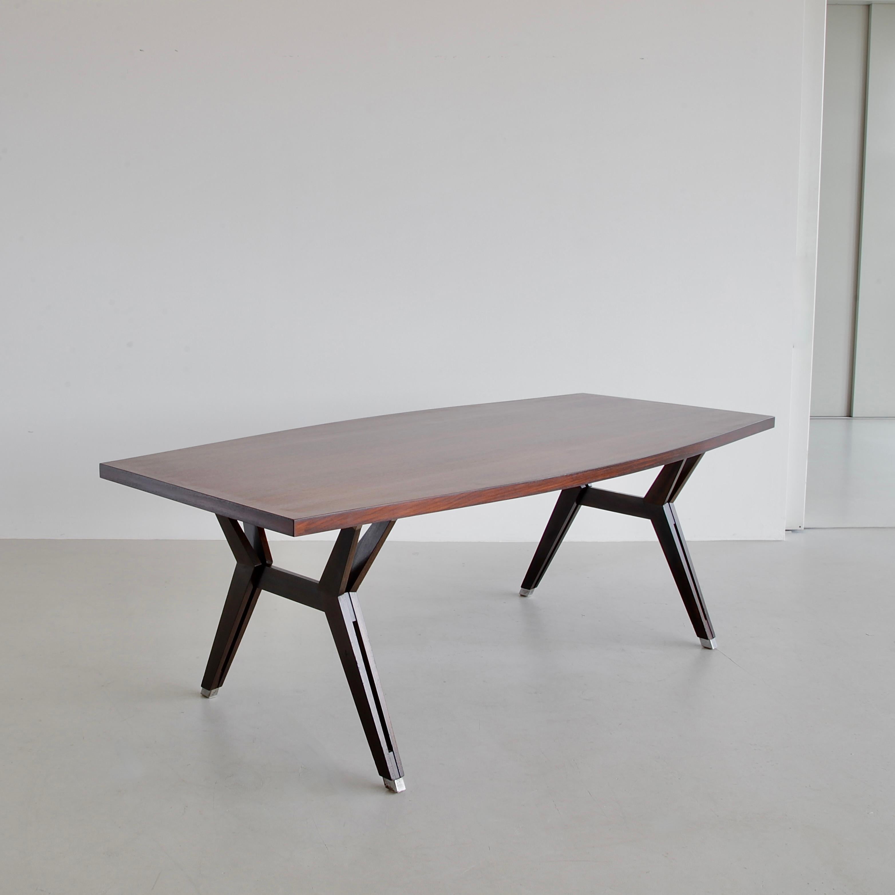 Mid-20th Century Dining Table by Ennio Fazioli for MIM Roma, 1963 For Sale