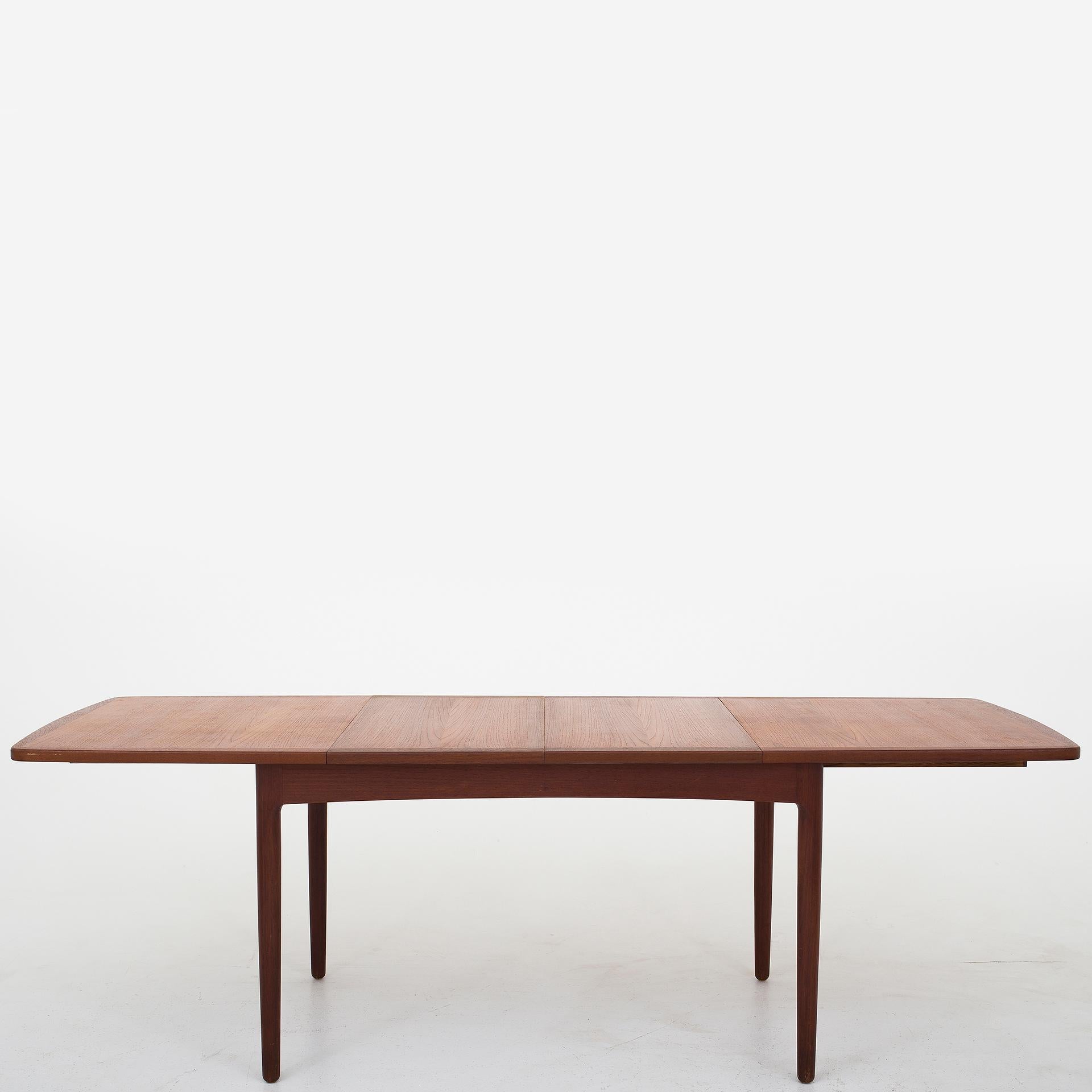 Patinated Dining Table by Erik Wørts For Sale