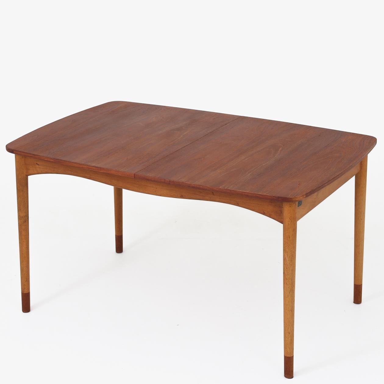 Patinated Dining table by Finn Juhl