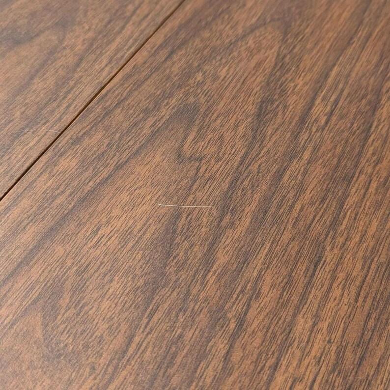 Mid-Century Modern Table de salle à manger Garrison Furniture Co. Top en stratifié, base en bois, cuisine en vente