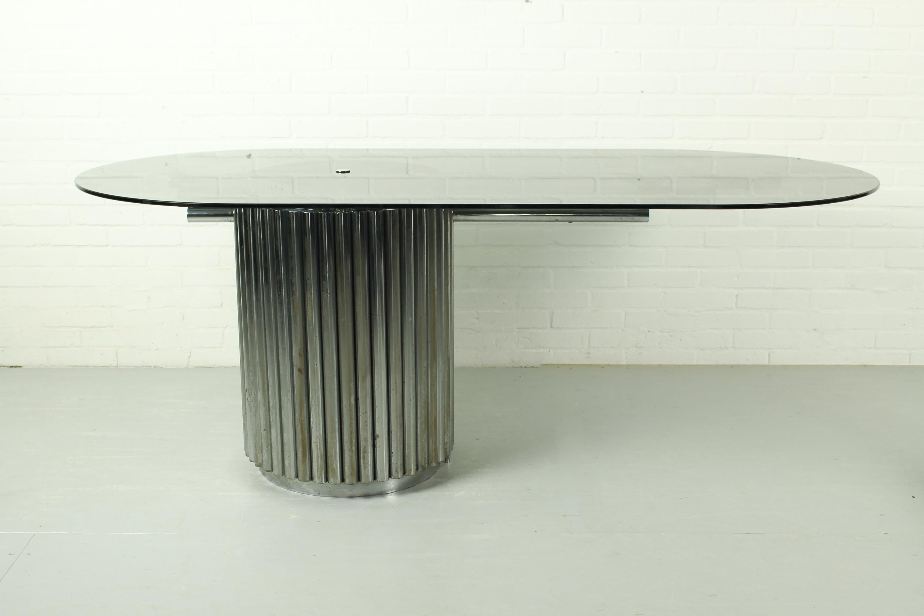 Italian Dining Table by Gastone Rinaldi, Italy, 1970 For Sale