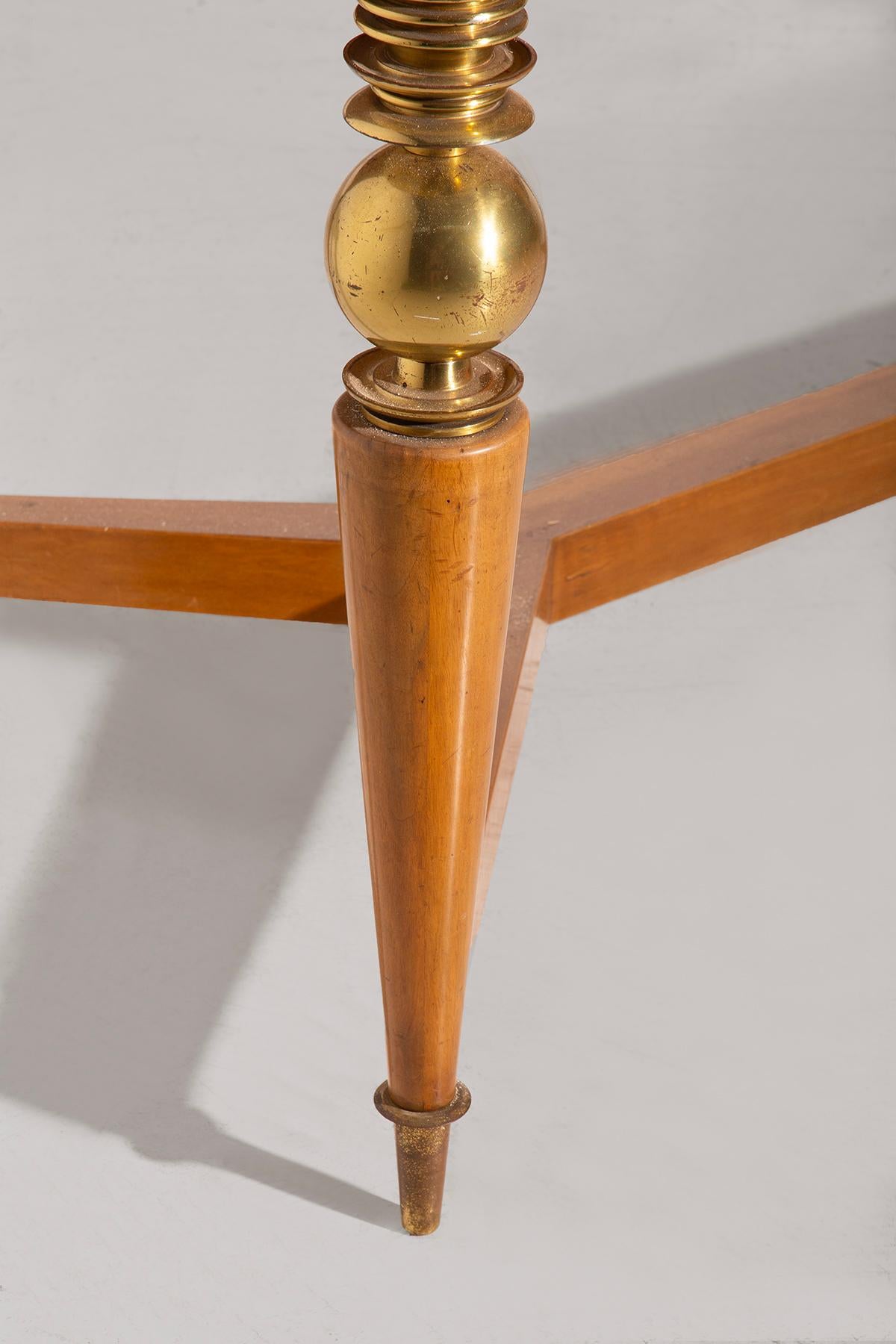 Mesa de comedor de Gio Ponti Producción en la IV trienal de Monza, certificada en venta 1