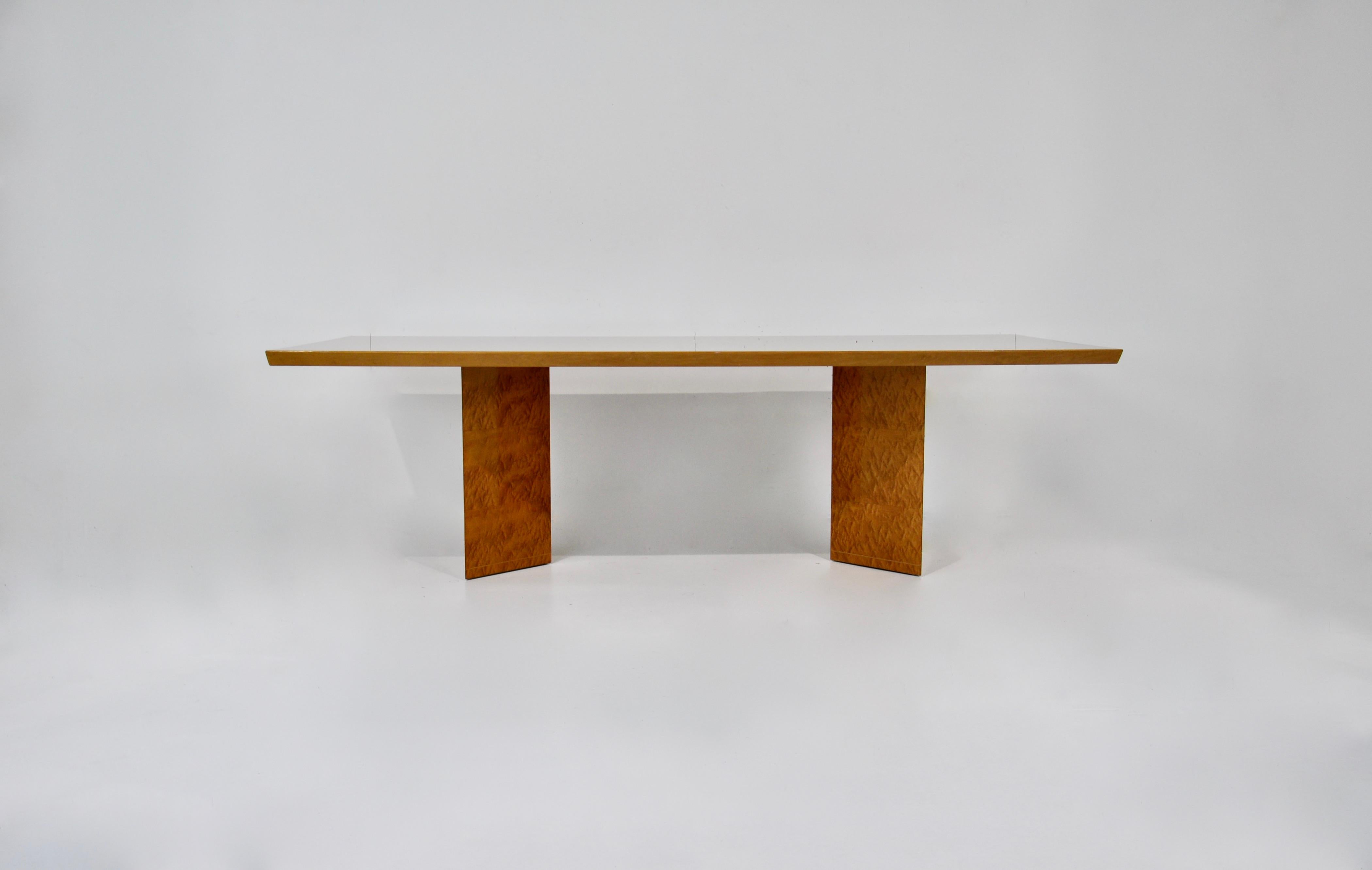 Italian Dining Table by Giovanni Offredi for Saporiti Italia, 1970s