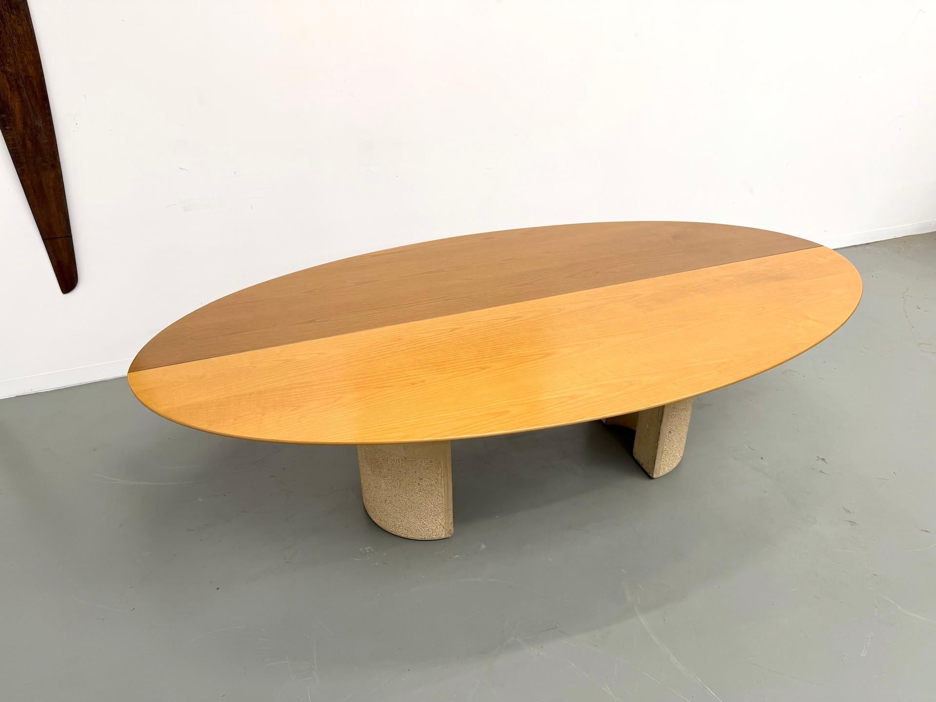 Mesa de comedor de Giovanni Offredi para Saporiti Italia, década de 1970. Italiano en venta