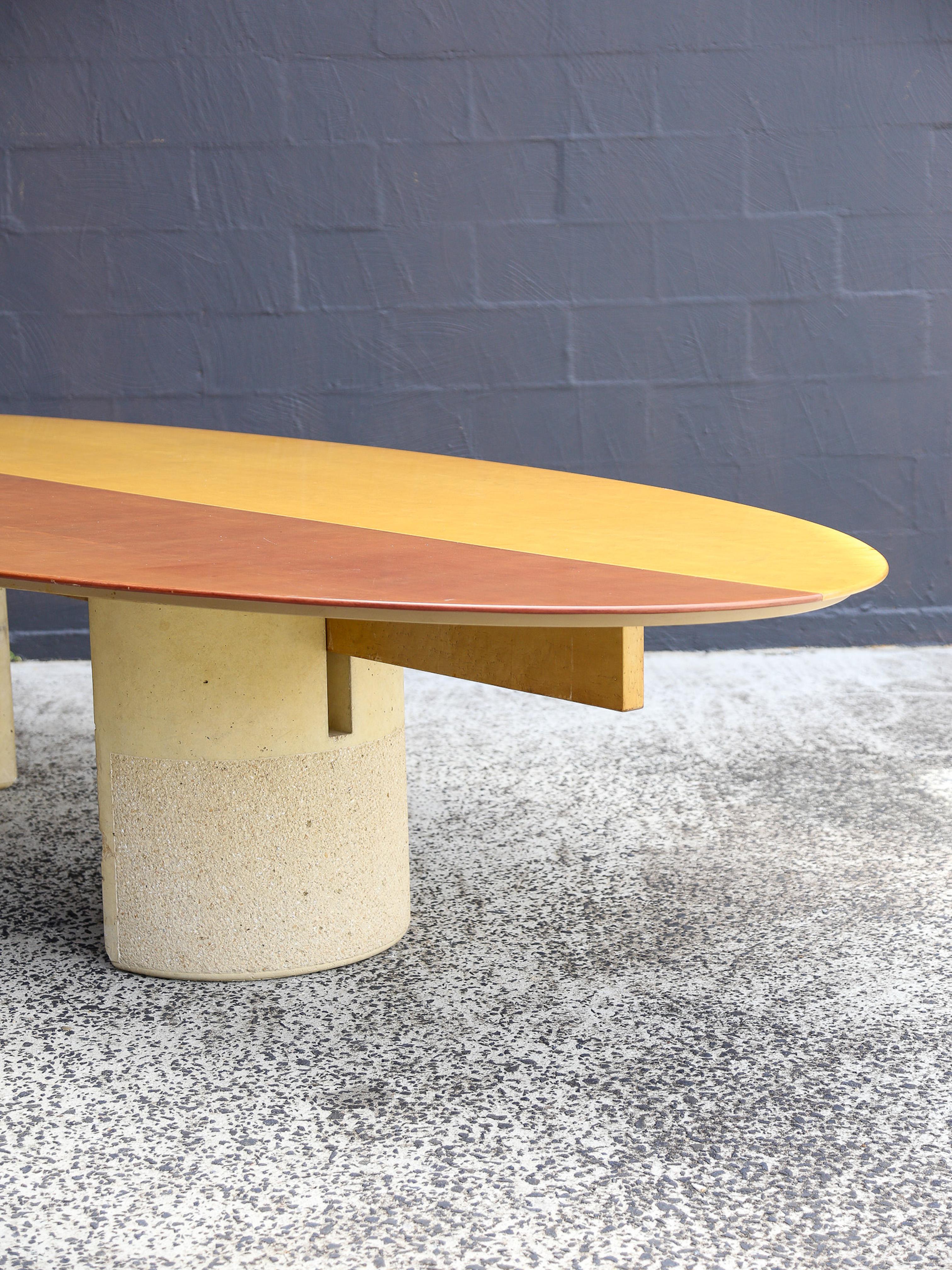 Dining Table by Giovanni Offredi for Saporiti Italia 1970s In Good Condition In Byron Bay, NSW