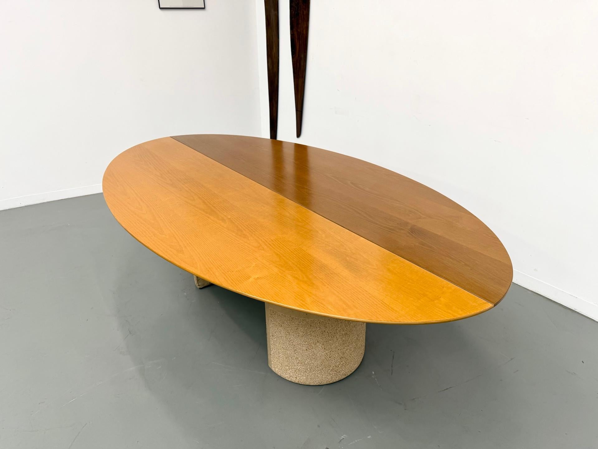 Mesa de comedor de Giovanni Offredi para Saporiti Italia, década de 1970. en venta 2