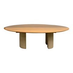 Dining table by Giovanni Offredi for Saporiti Italia, 1970s.