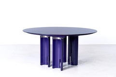 Mesa de comedor de Giovanni Offredi para Saporiti, Italia, años 80