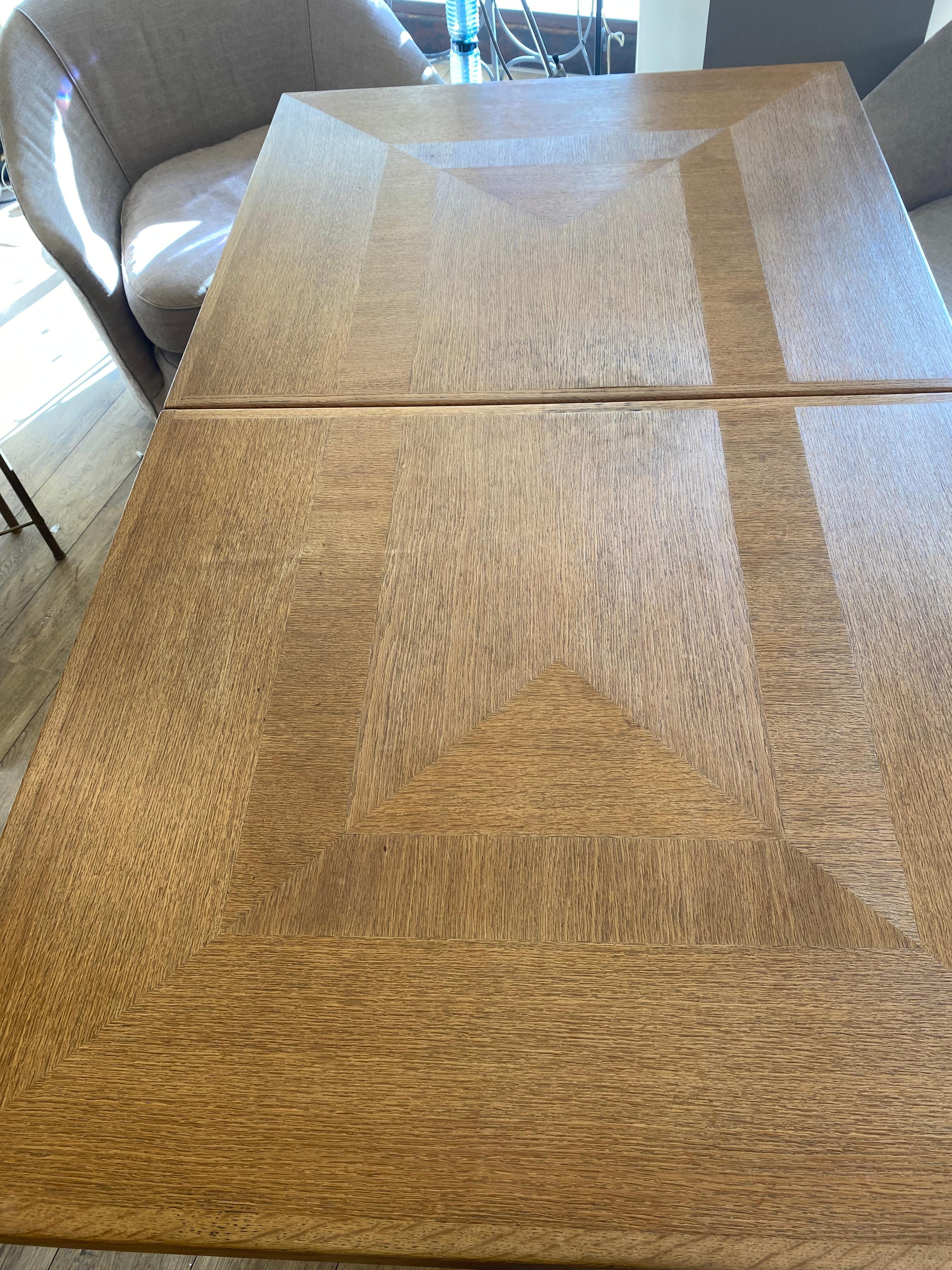 Dining table by Guillerme and Chambron, 1960, France For Sale 2