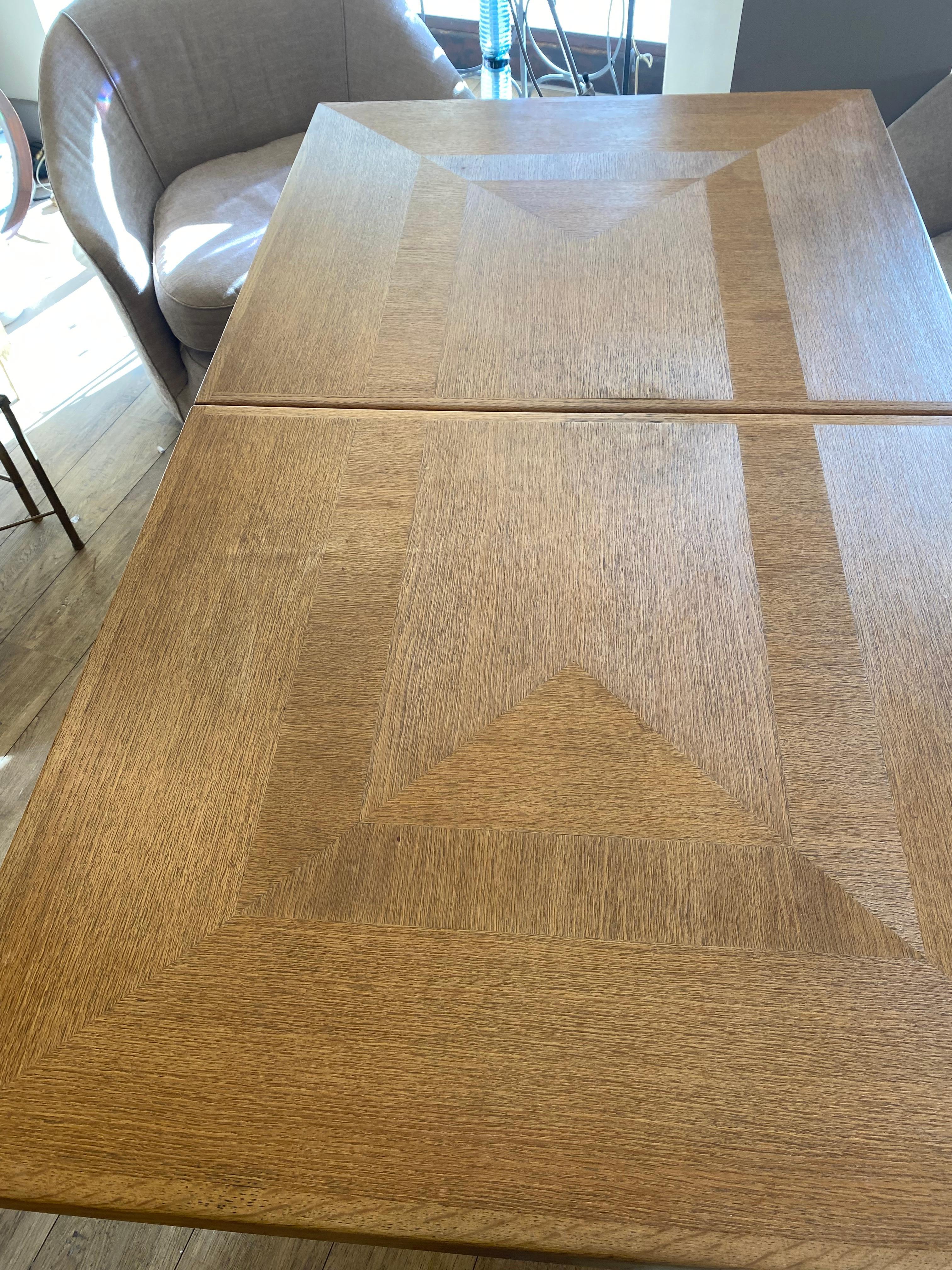 Dining table by Guillerme and Chambron, 1960, France For Sale 3