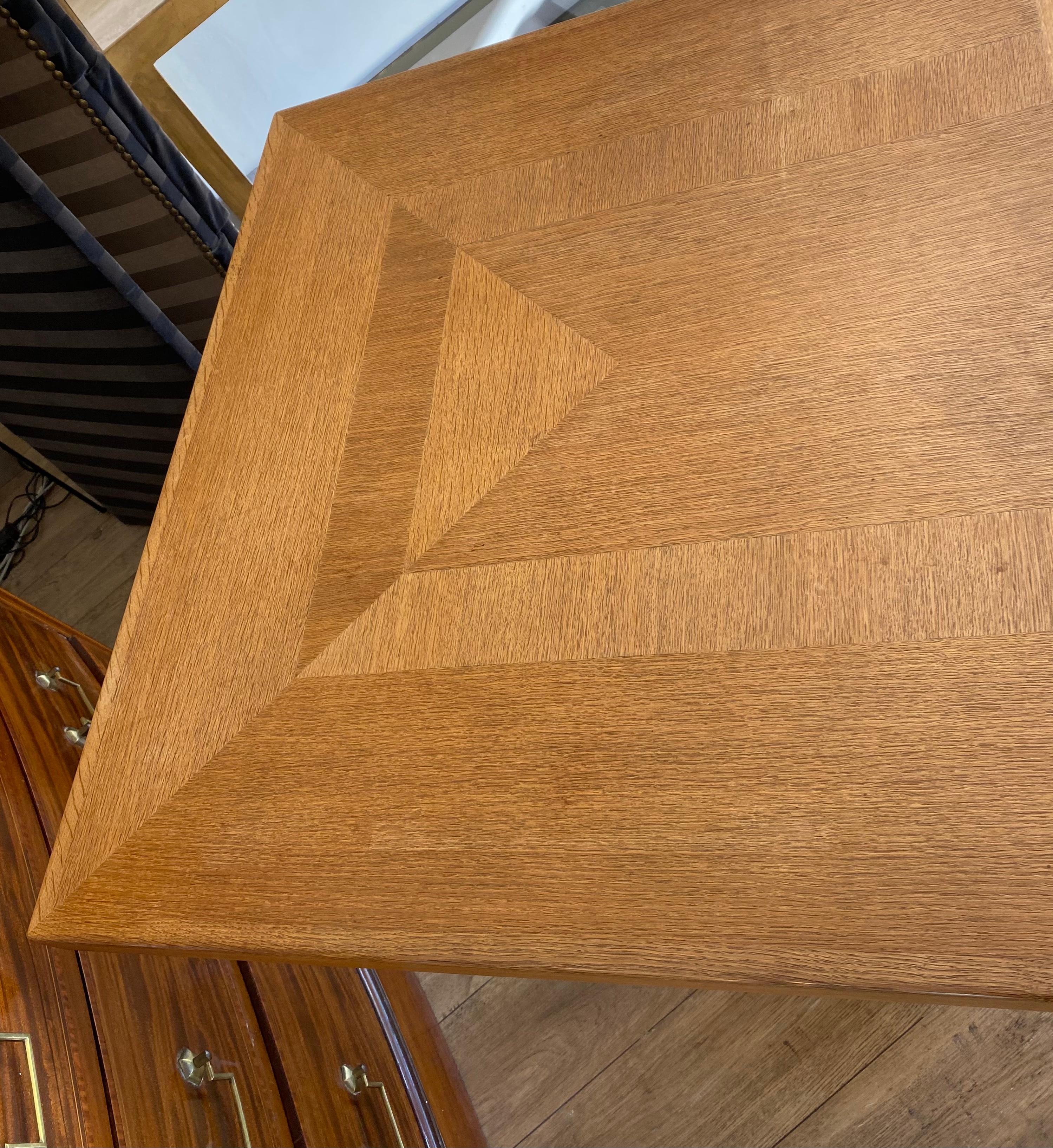 Dining table by Guillerme and Chambron, 1960, France For Sale 12