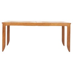 Dining table by Guillerme & Chambron for Votre Maison in oak 1950