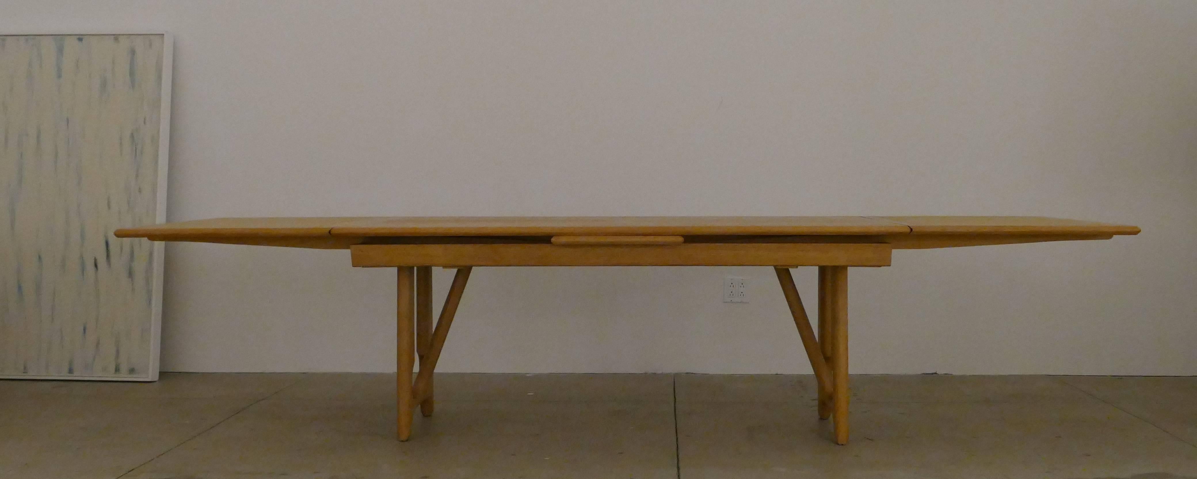 French Dining Table by Guillerme et Chambron, 