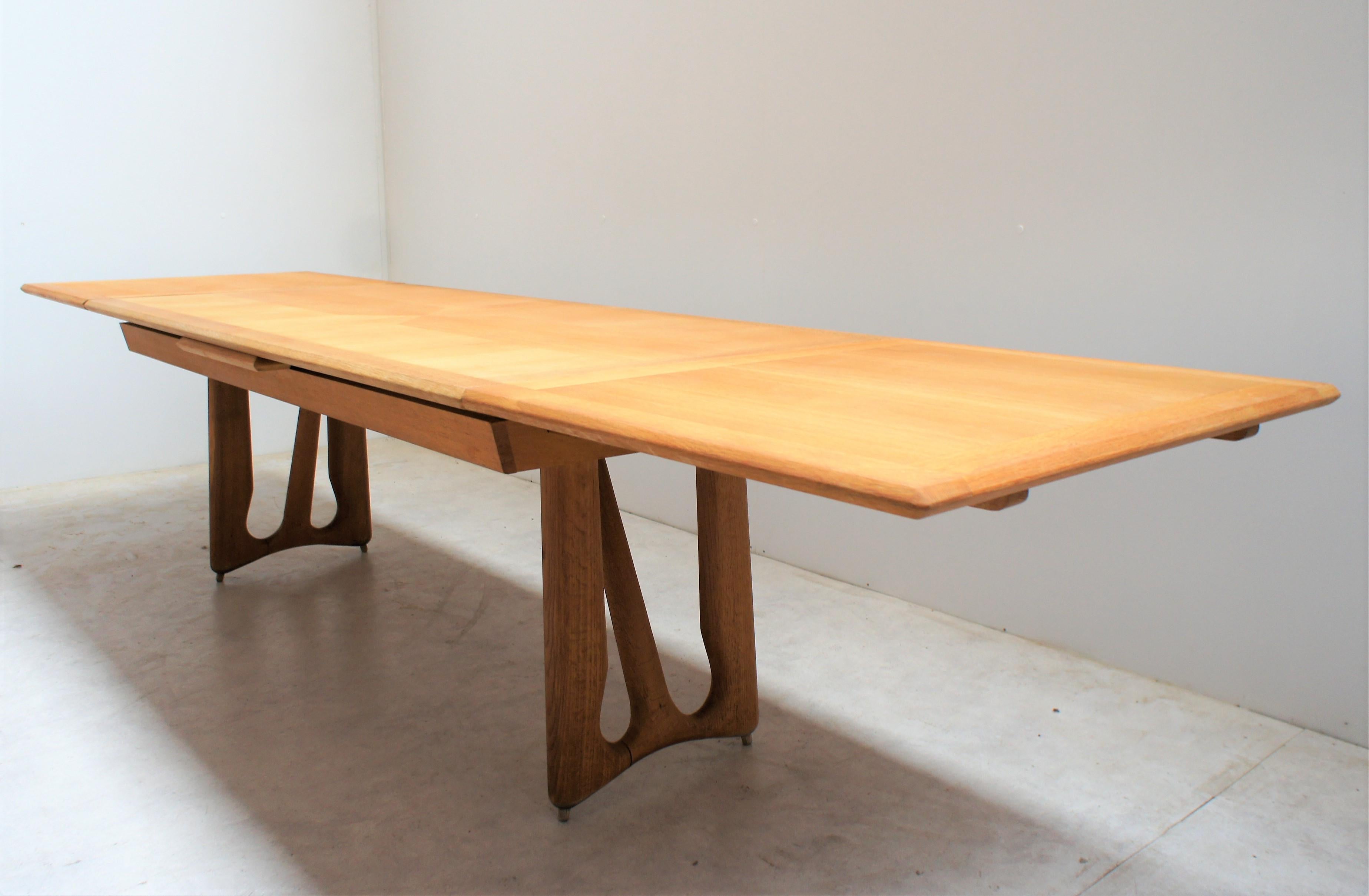 Marquetry Dining Table by Guillerme et Chambron, for Votre Maison For Sale
