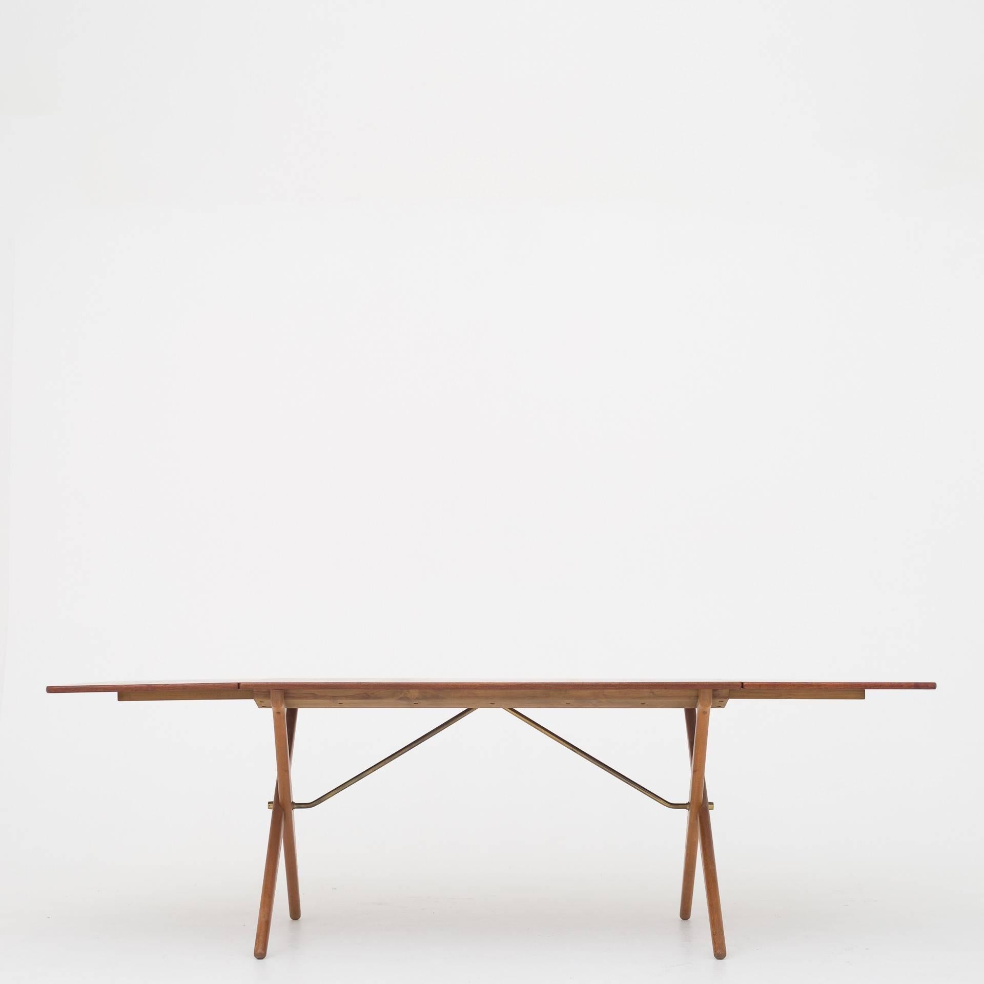 Scandinavian Modern Dining Table by Hans J. Wegner