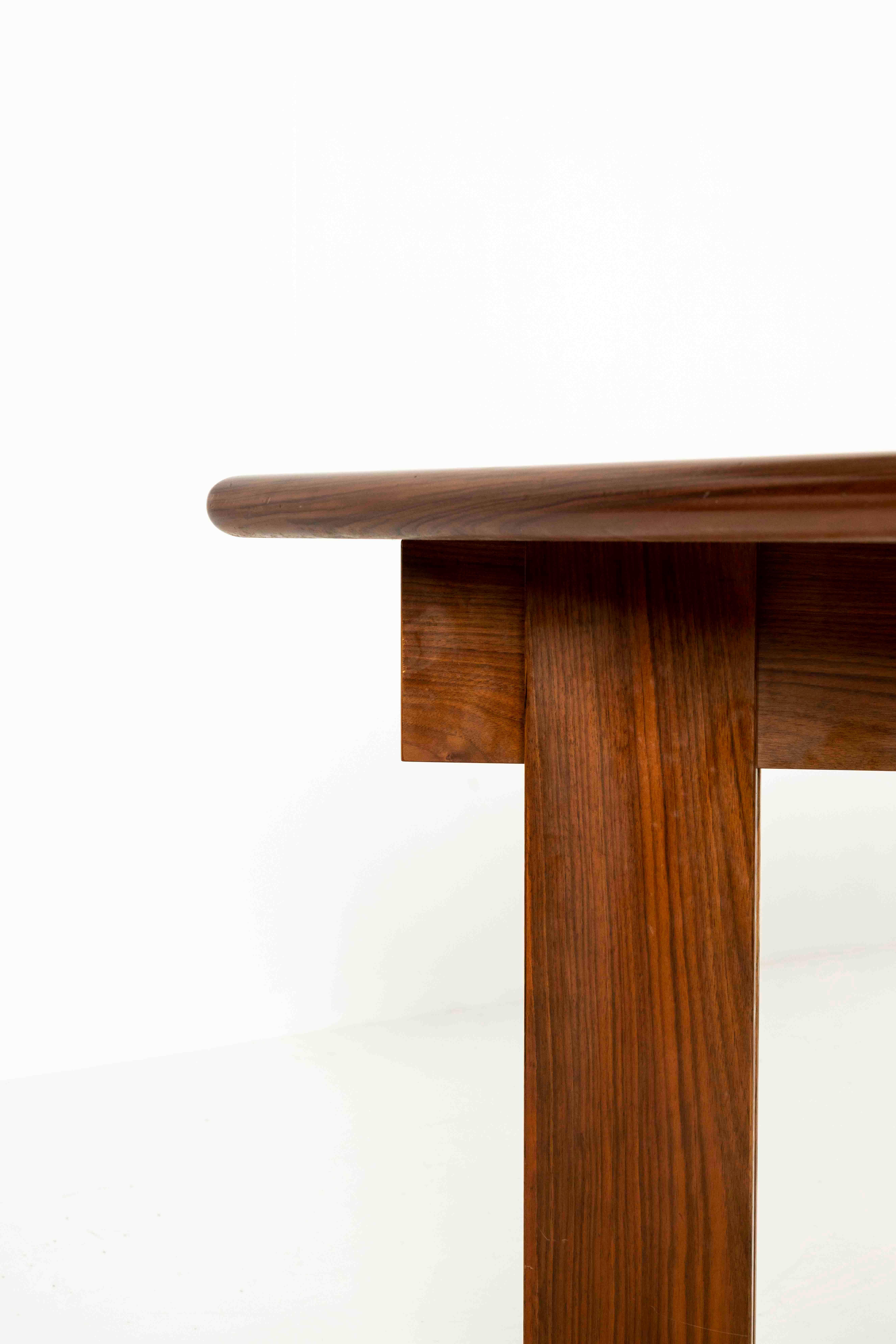 Wood Dining Table by Ico Parisi for Brugnoli Mobili Cantù, Italy, 1950s For Sale