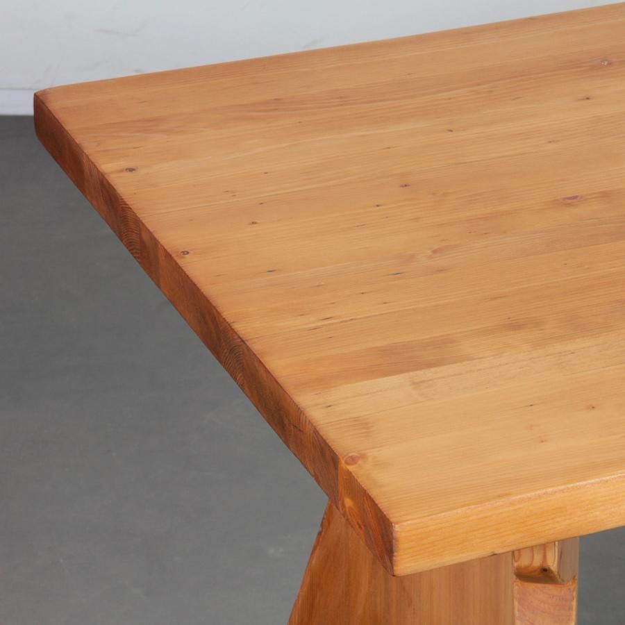Table de salle à manger par Jacob Kielland-Brandt pour I. Christiansen, années 1960 Bon état - En vente à MONTESSON, FR