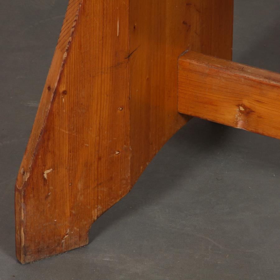 Mesa de comedor de Jacob Kielland-Brandt para I. Christiansen, años 60 Pino en venta