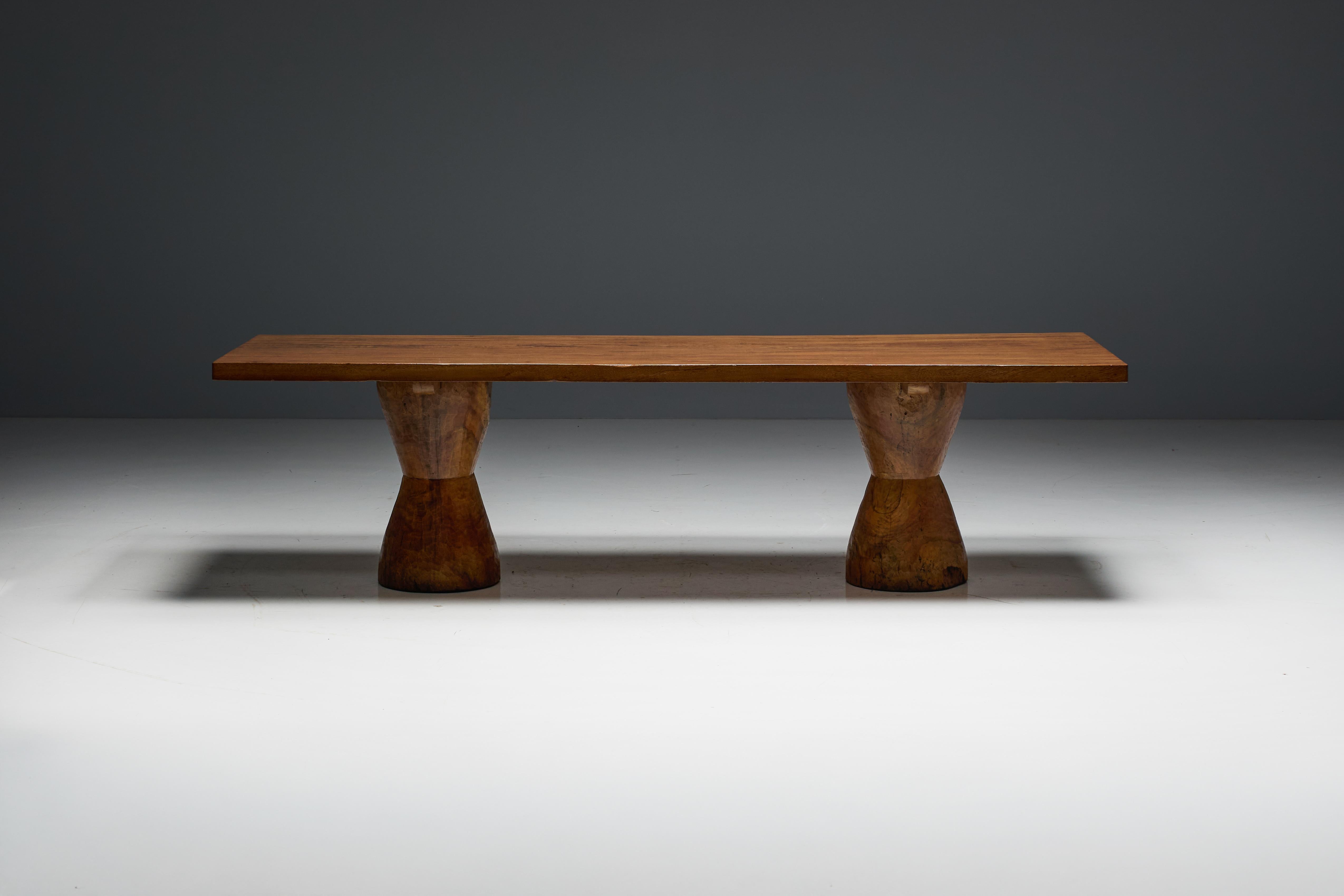 Mesa de comedor Atribuida a José Zanine Caldas, Brasil, años 70 en venta 6