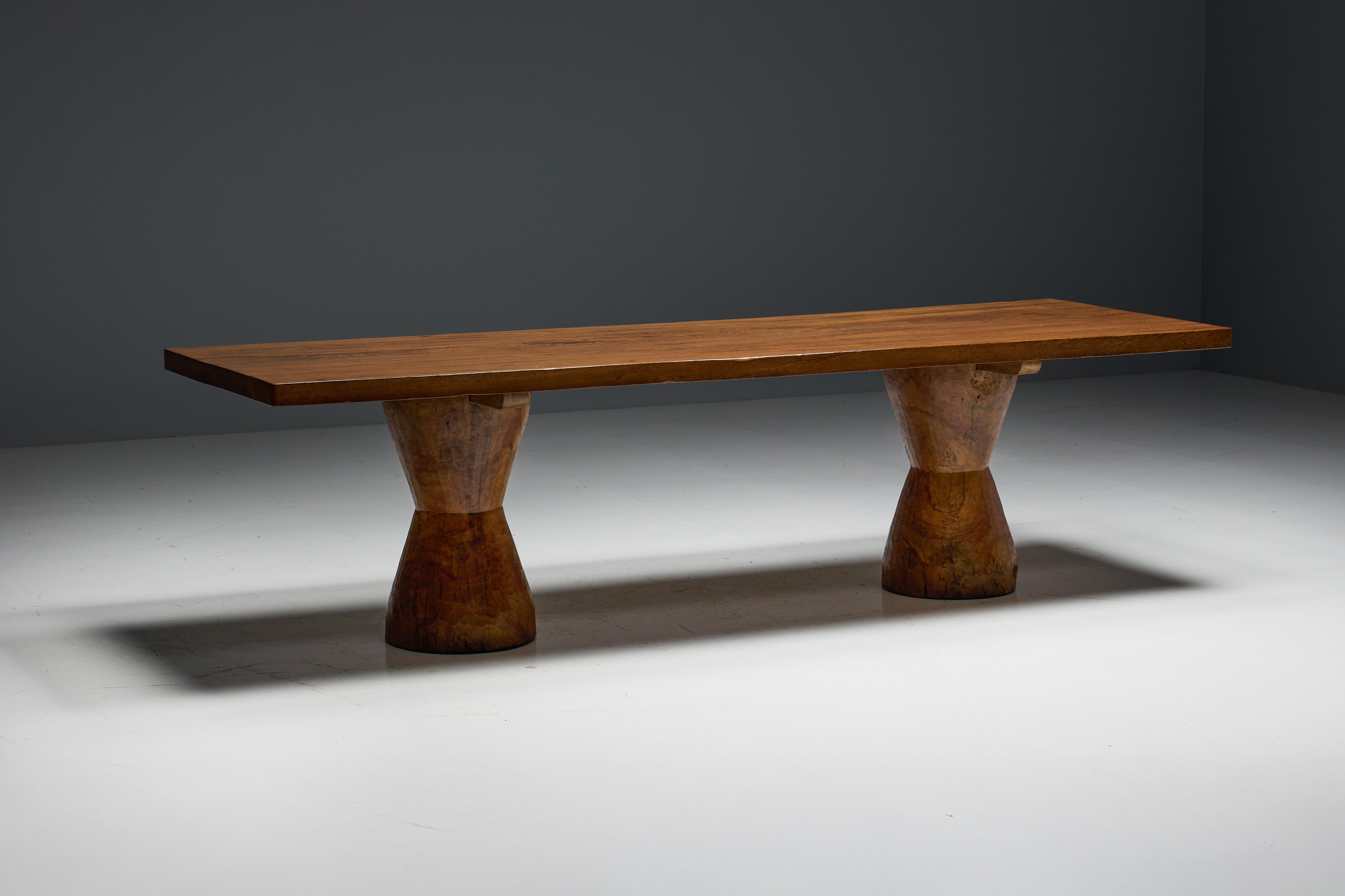 Mesa de comedor Atribuida a José Zanine Caldas, Brasil, años 70 en venta 8