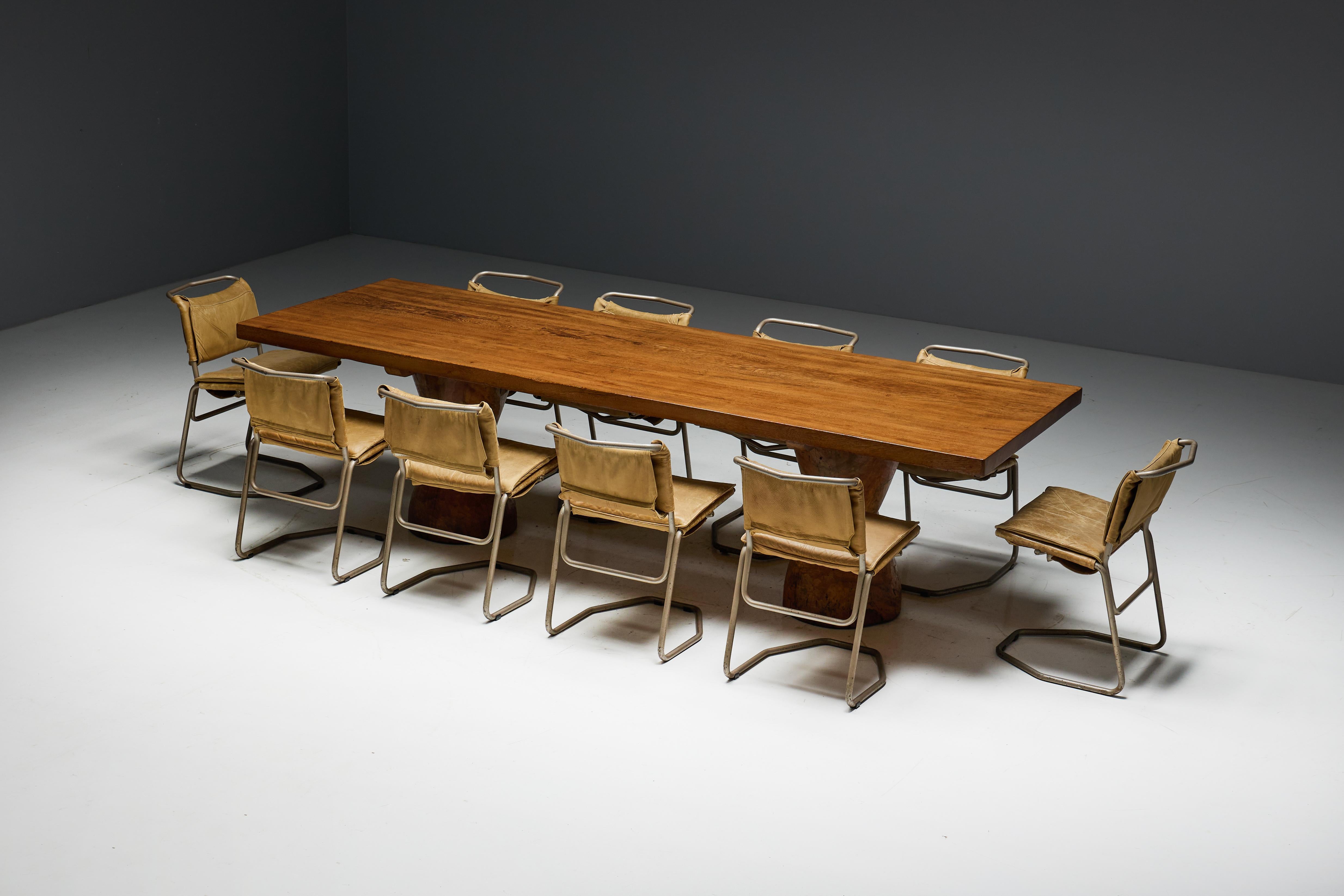 Mesa de comedor Atribuida a José Zanine Caldas, Brasil, años 70 en venta 11