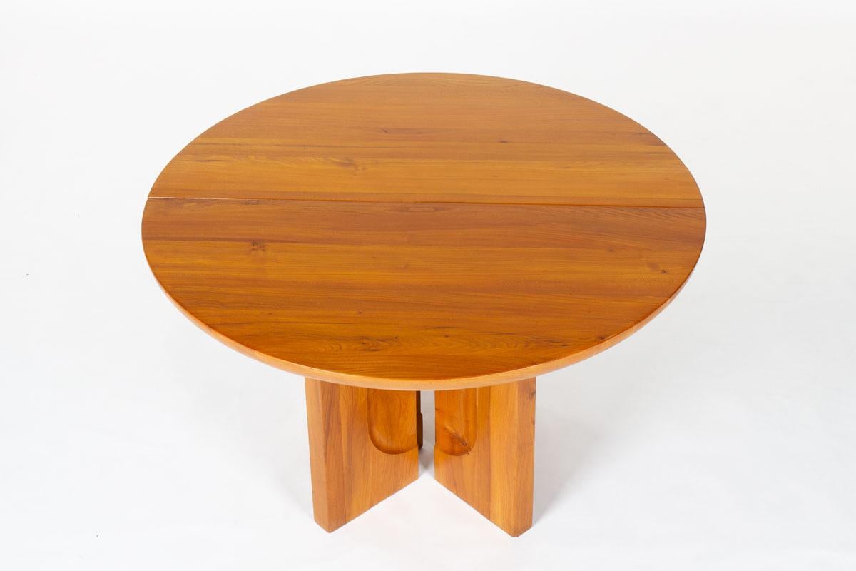 Esstisch von Luigi Gorgoni für Roche Bobois, 1980er Jahre im Zustand „Gut“ im Angebot in JASSANS-RIOTTIER, FR