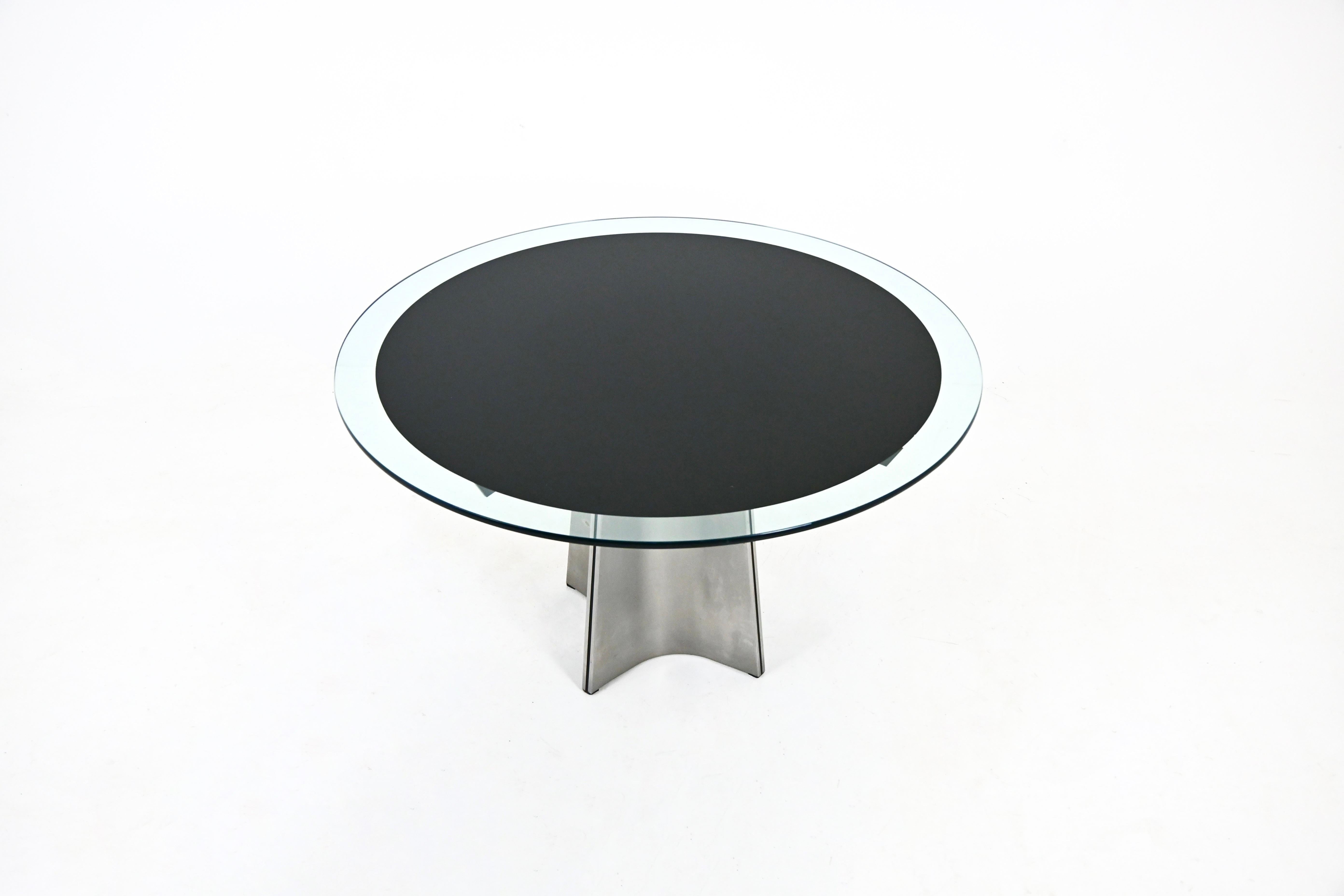 italien Table de salle à manger Luigi Saccardo pour Armet, 1970 en vente