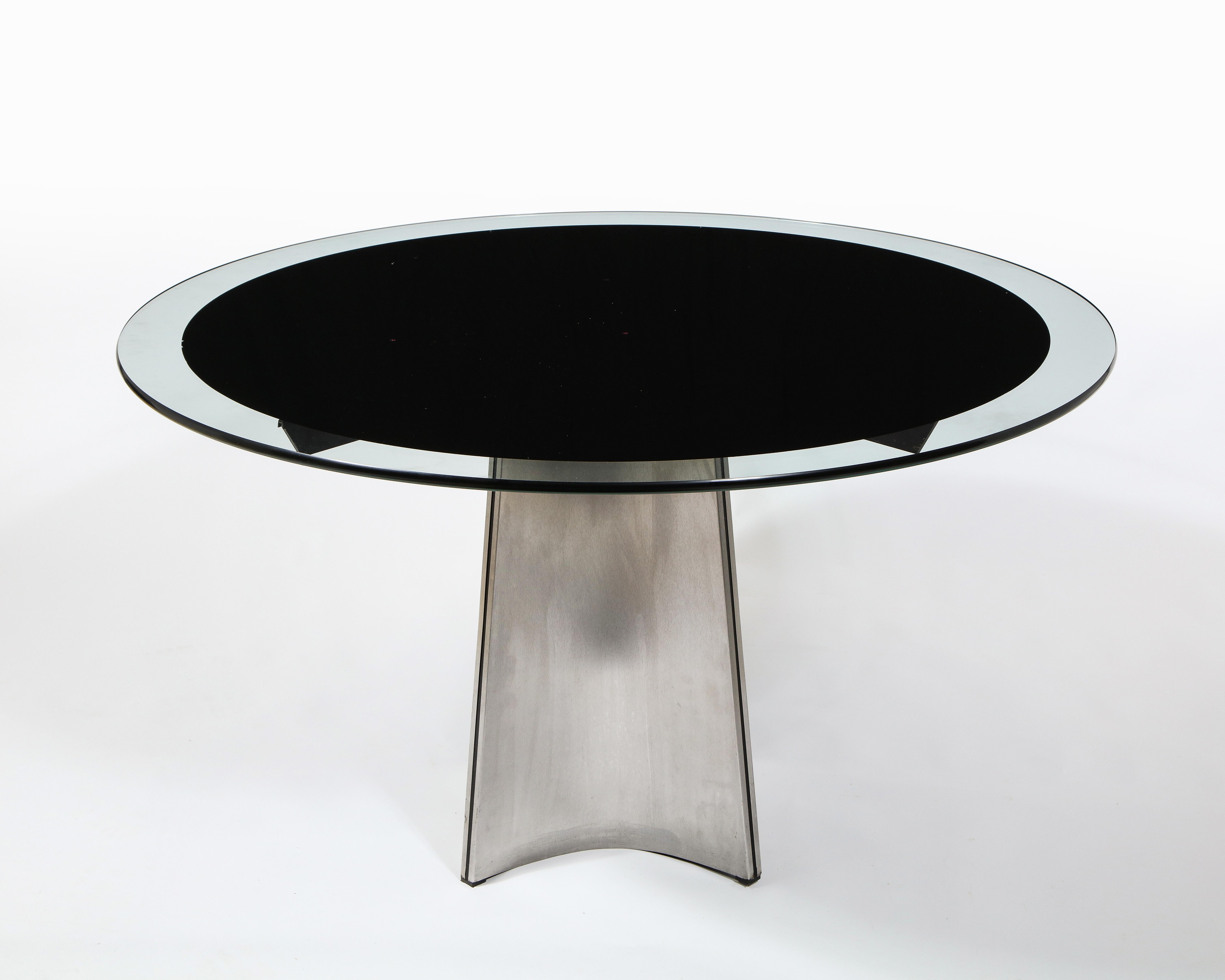 Dining Table by Luigi Saccardo for Maison Jansen, France, 1970s 1