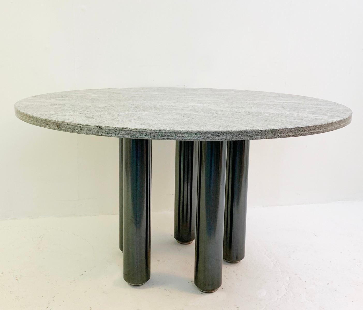 Dining table by Marco Zanuso for Zanotta, Italy, 1970s.