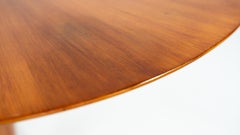 Dining Table by Melchiorre Bega, Brass and Wood, Italy, 1950s