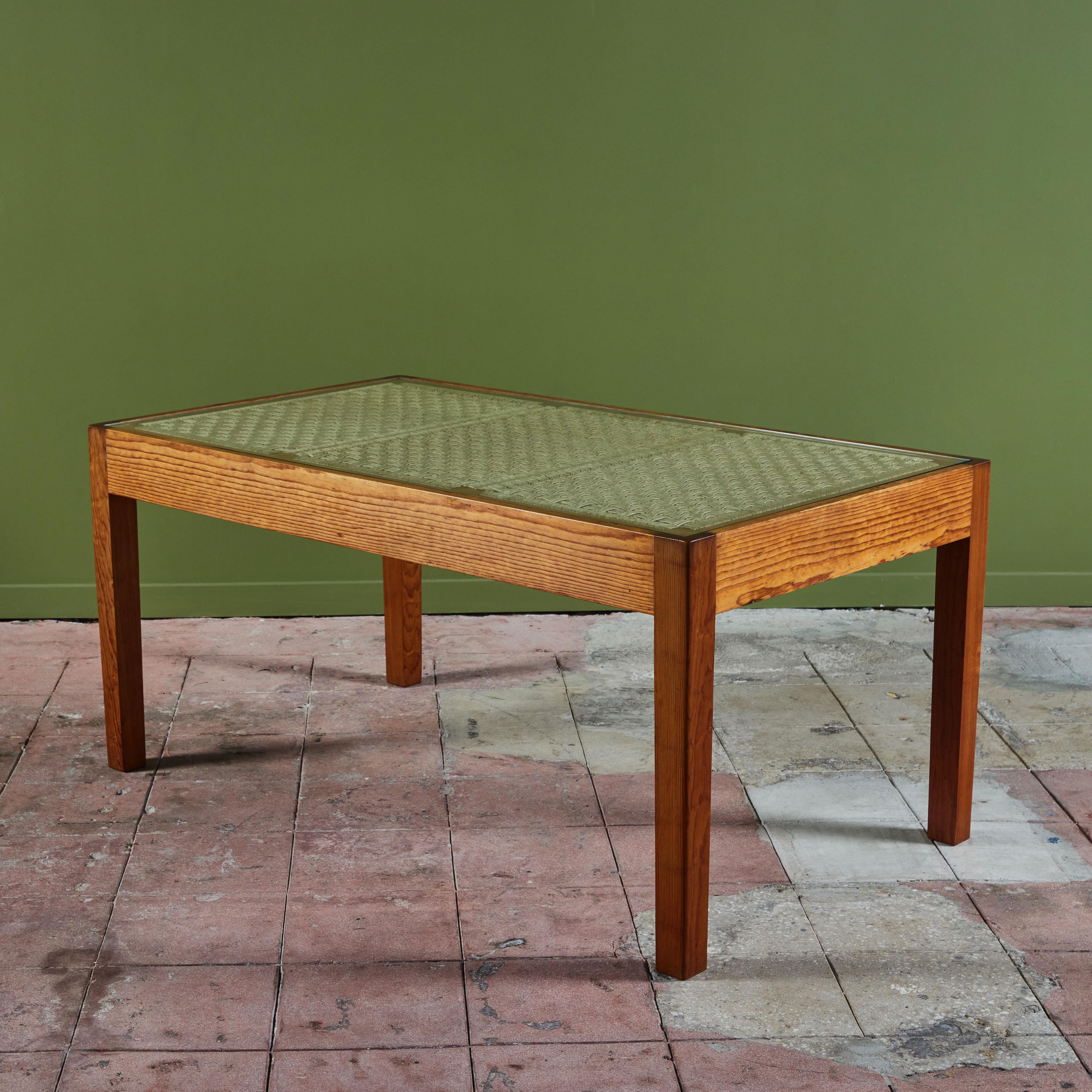 Mid-Century Modern Dining Table by Michael van Beuren for Domus For Sale