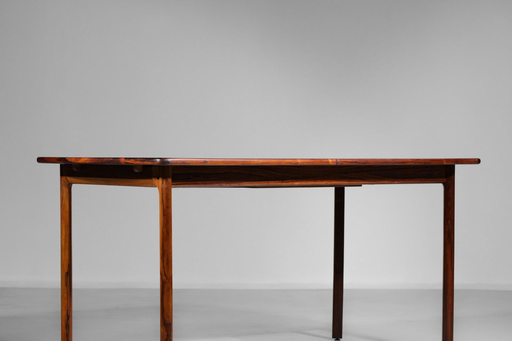 Dining Table by Norwegian Designer Gerhard Berg In Good Condition In Lyon, FR