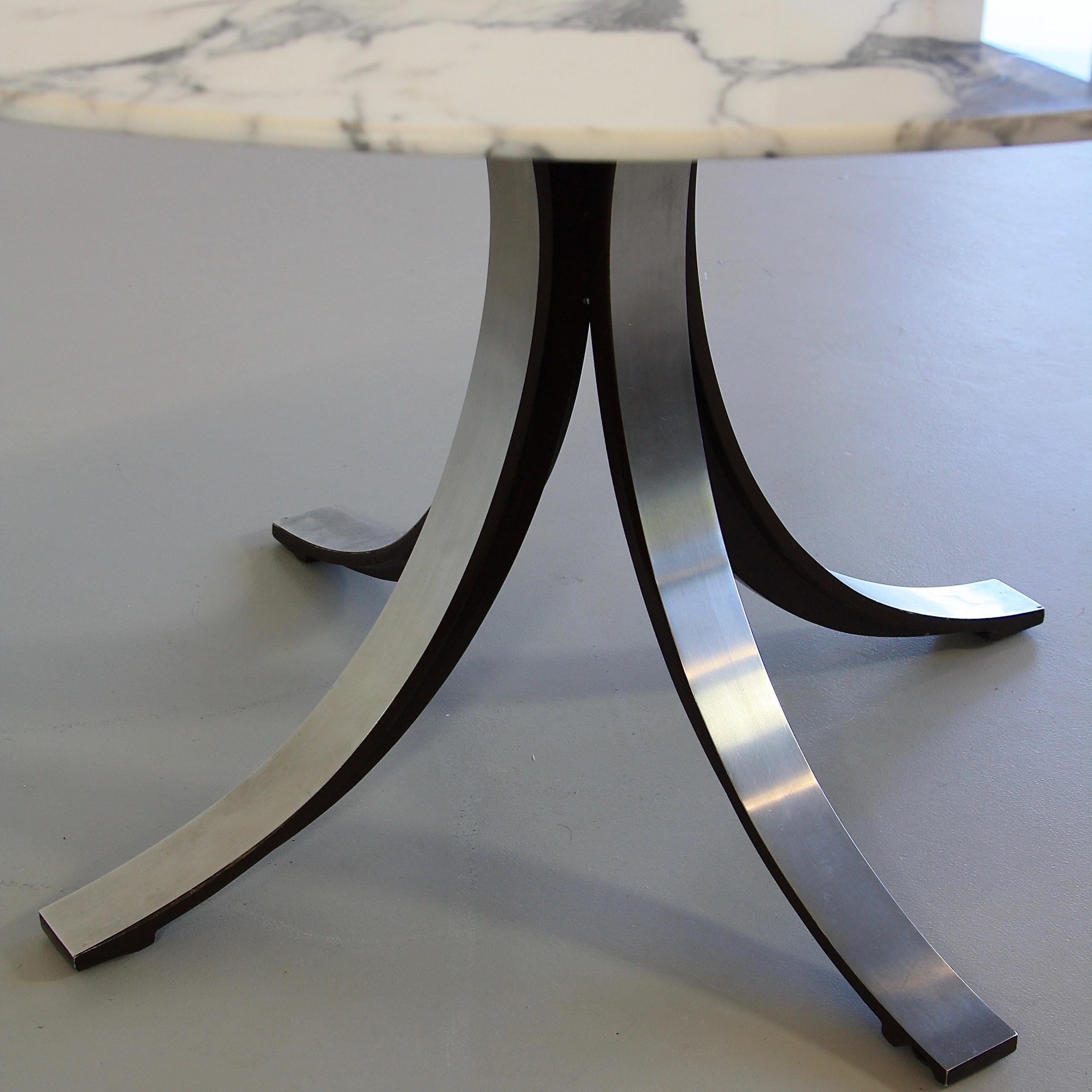 Italian Dining Table by Osvaldo Borsani & Eugenio Gerli with Marble Top, 1963-1964