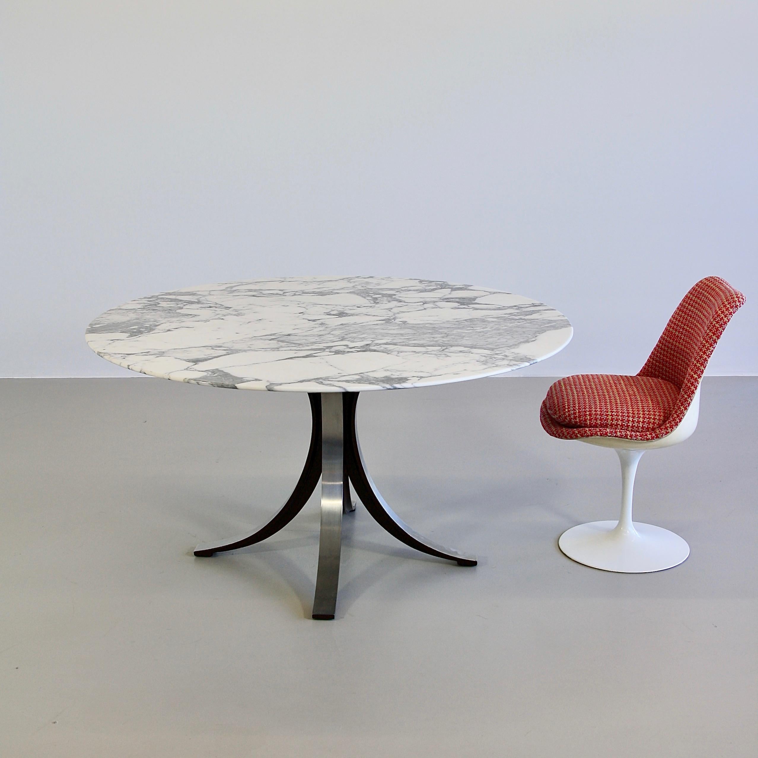 Mid-20th Century Dining Table by Osvaldo Borsani & Eugenio Gerli with Marble Top, 1963-1964