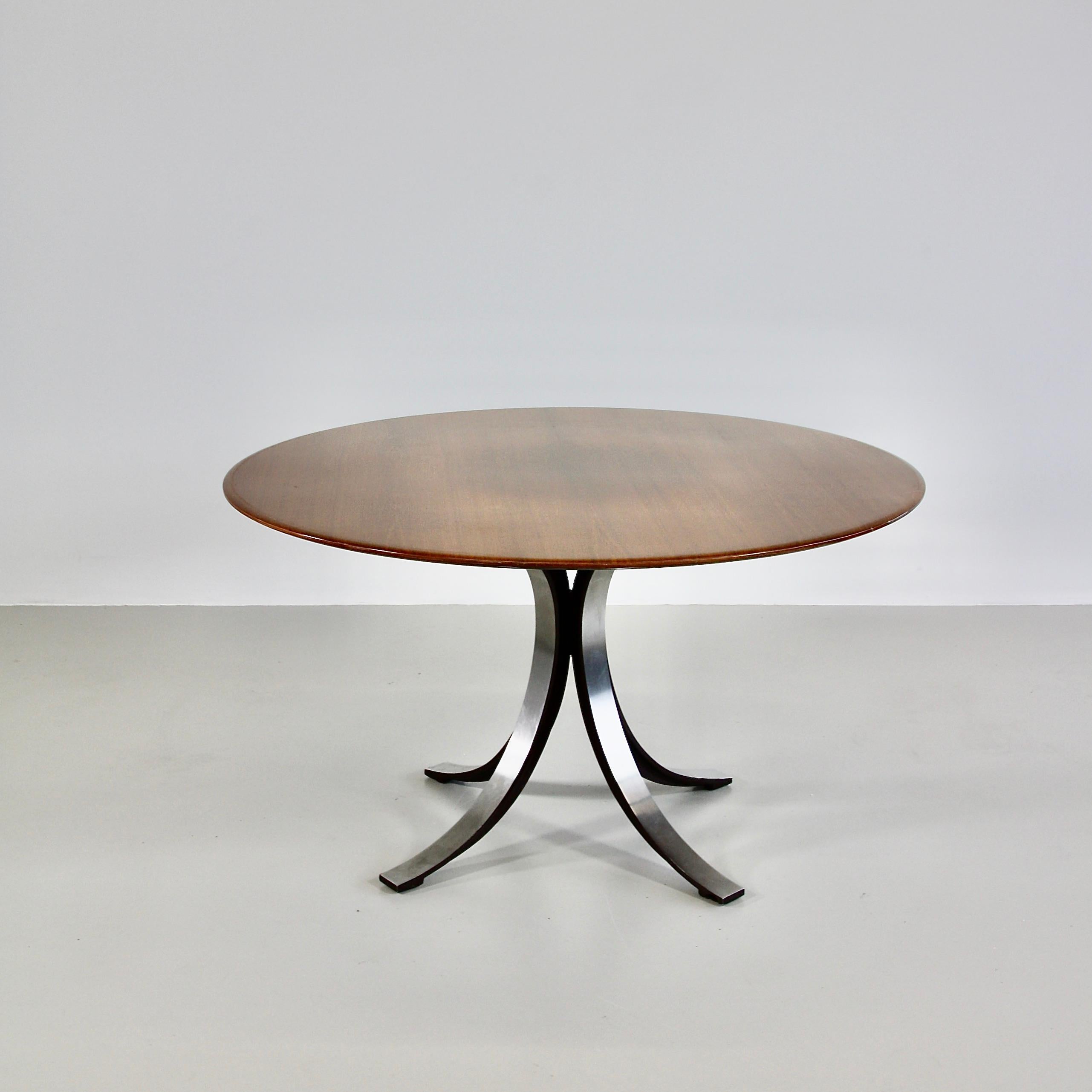 Mid-20th Century Dining Table by Osvaldo Borsani & Eugenio Gerli with Wooden Top, 1963-1964