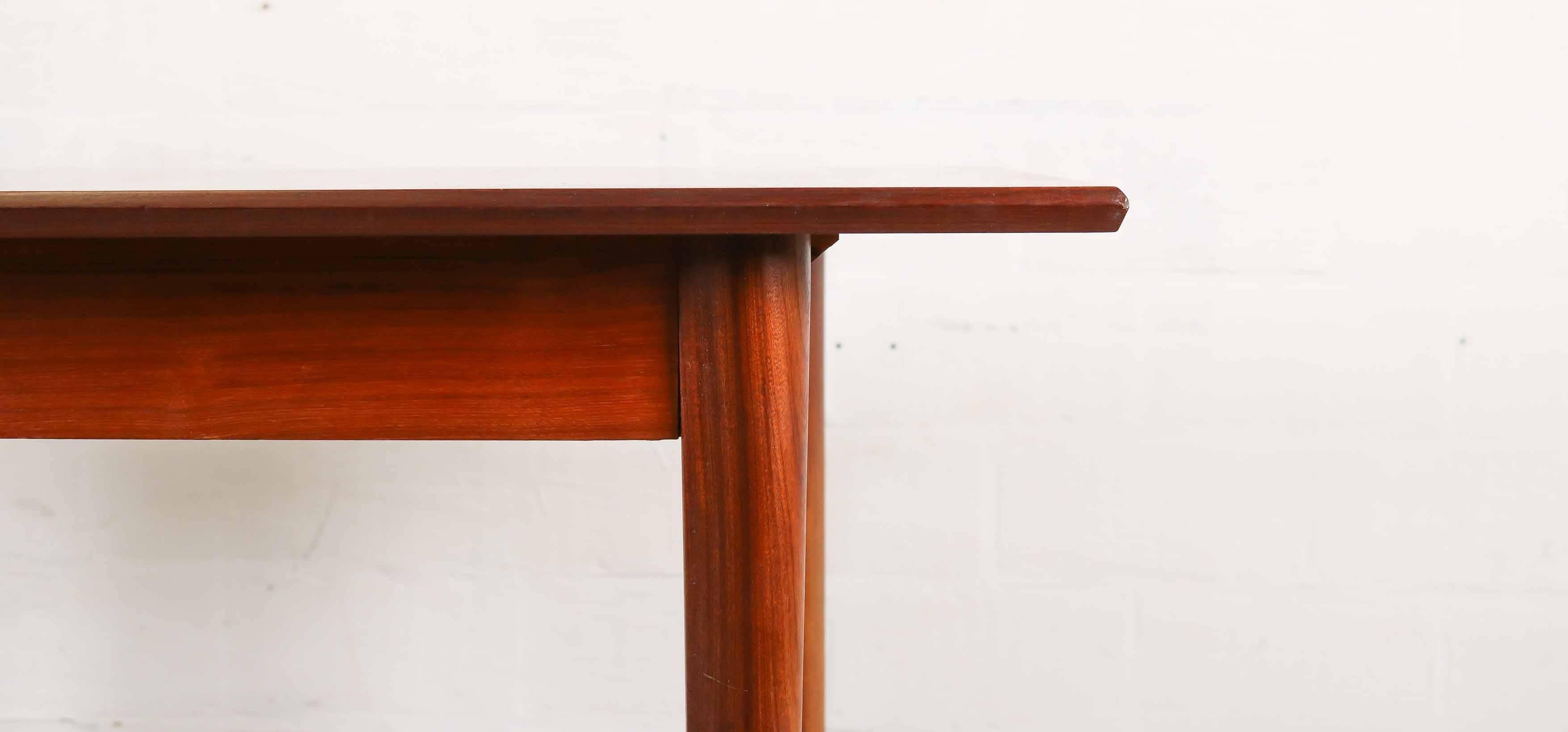 Belgian Dining Table by Oswald Vermaercke For Sale