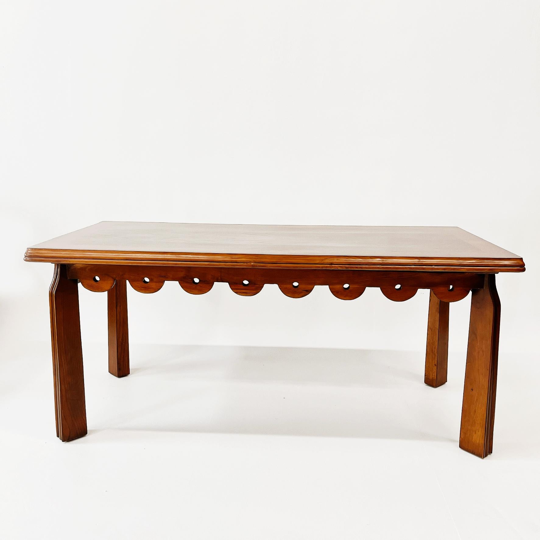 Italian Dining Table by Paolo Buffa, Circa 1940s For Sale