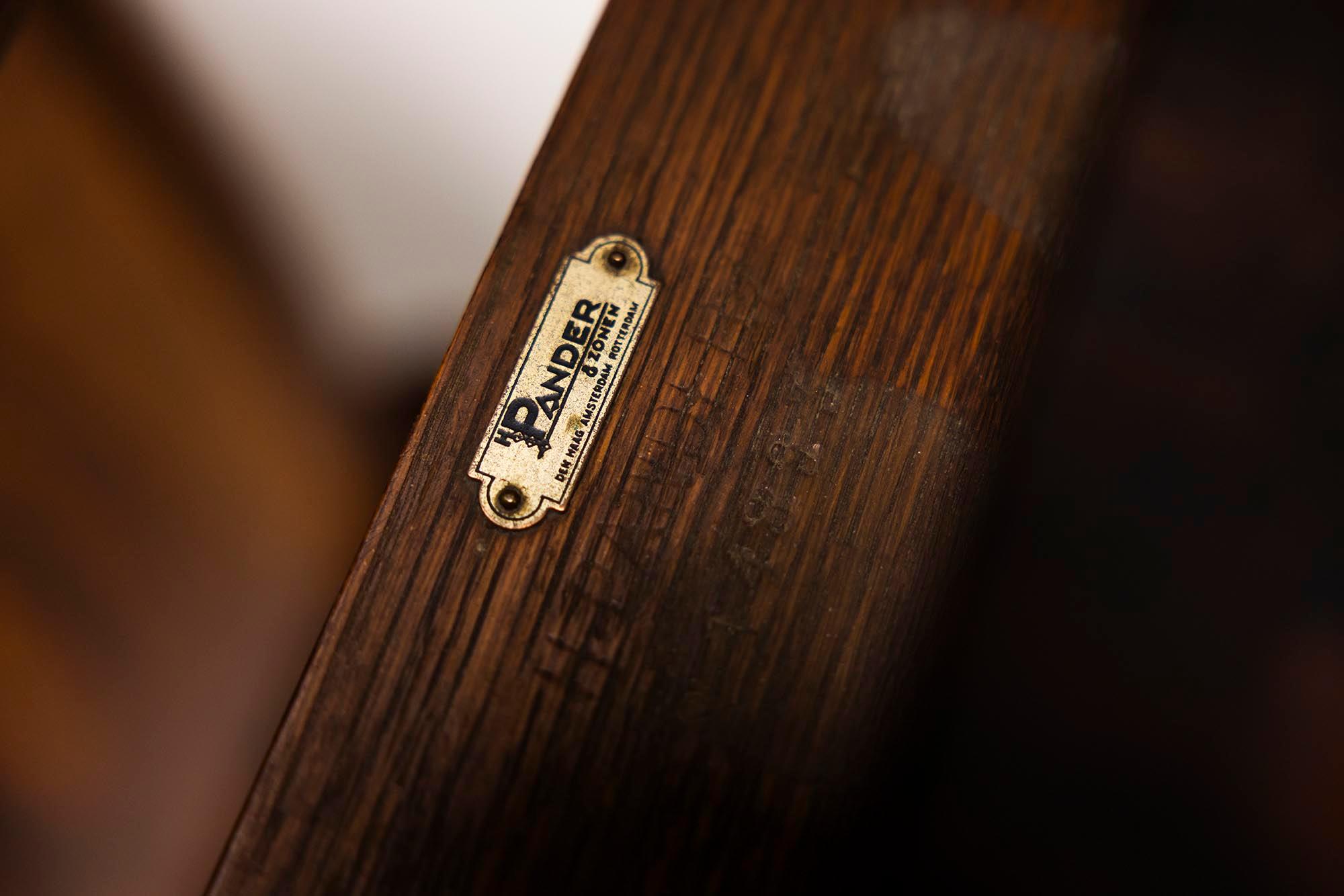 Mesa de comedor de Paul Bromberg para Pander, Países Bajos 1927 en venta 7