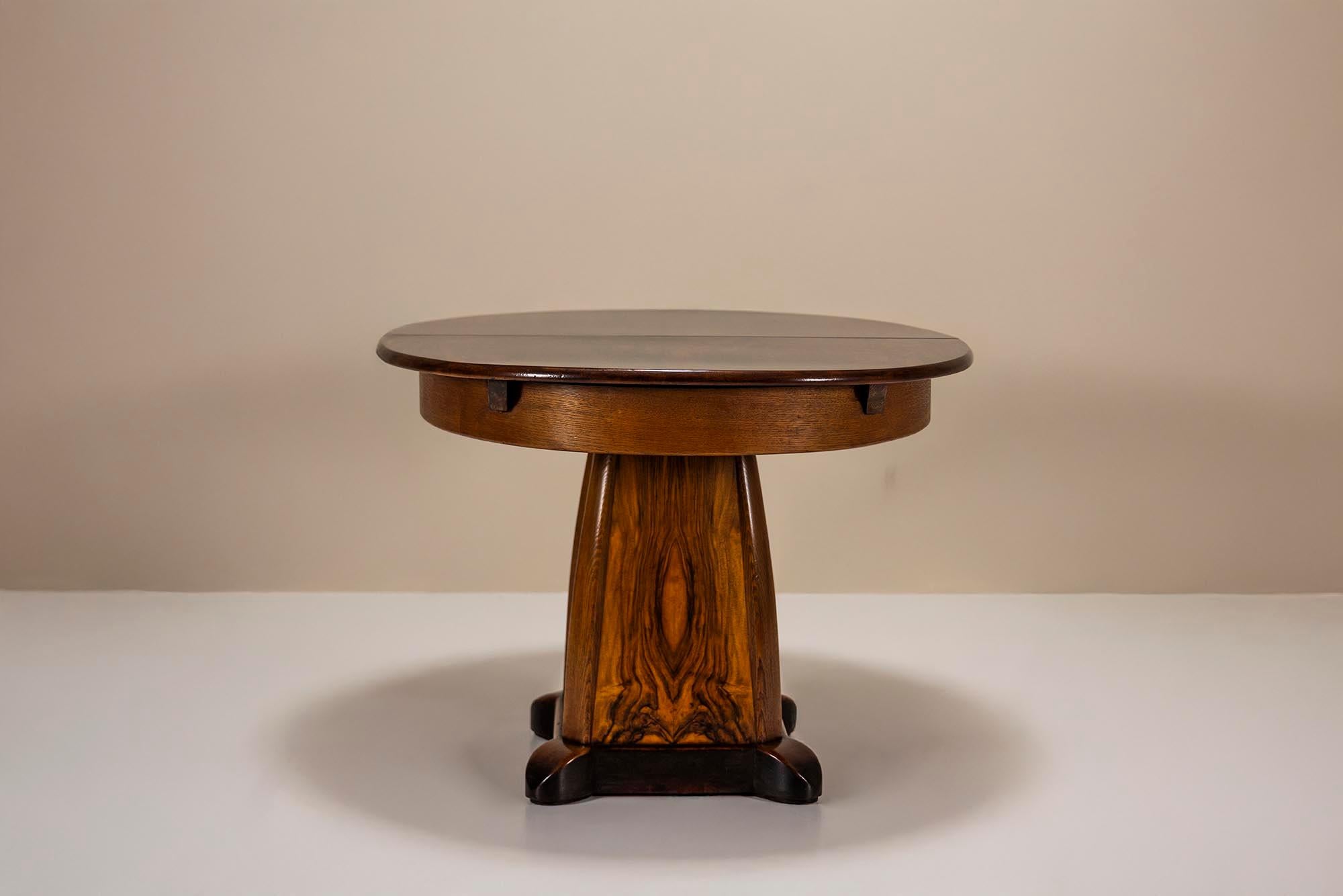 Mesa de comedor de Paul Bromberg para Pander, Países Bajos 1927 principios del siglo XX en venta