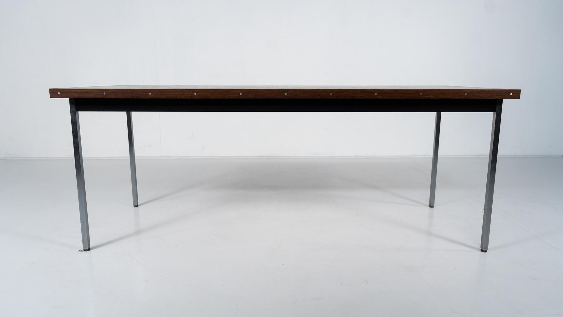 20th Century Dining Table by Philippe Neerman for Decoene from The National Library For Sale