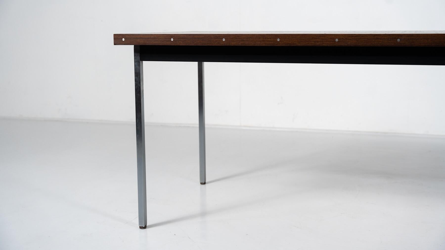 Dining Table by Philippe Neerman for Decoene from The National Library For Sale 3